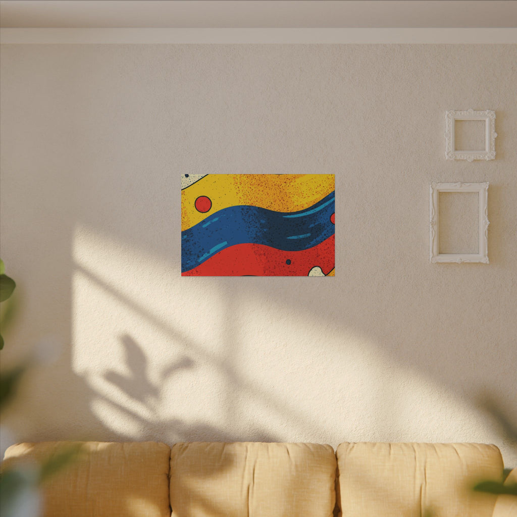 Fluid Dynamics: Retro Abstract Shapes, Mid-Century Modern Motion, Geometric Color Waves   |   Custom Orders Accepted