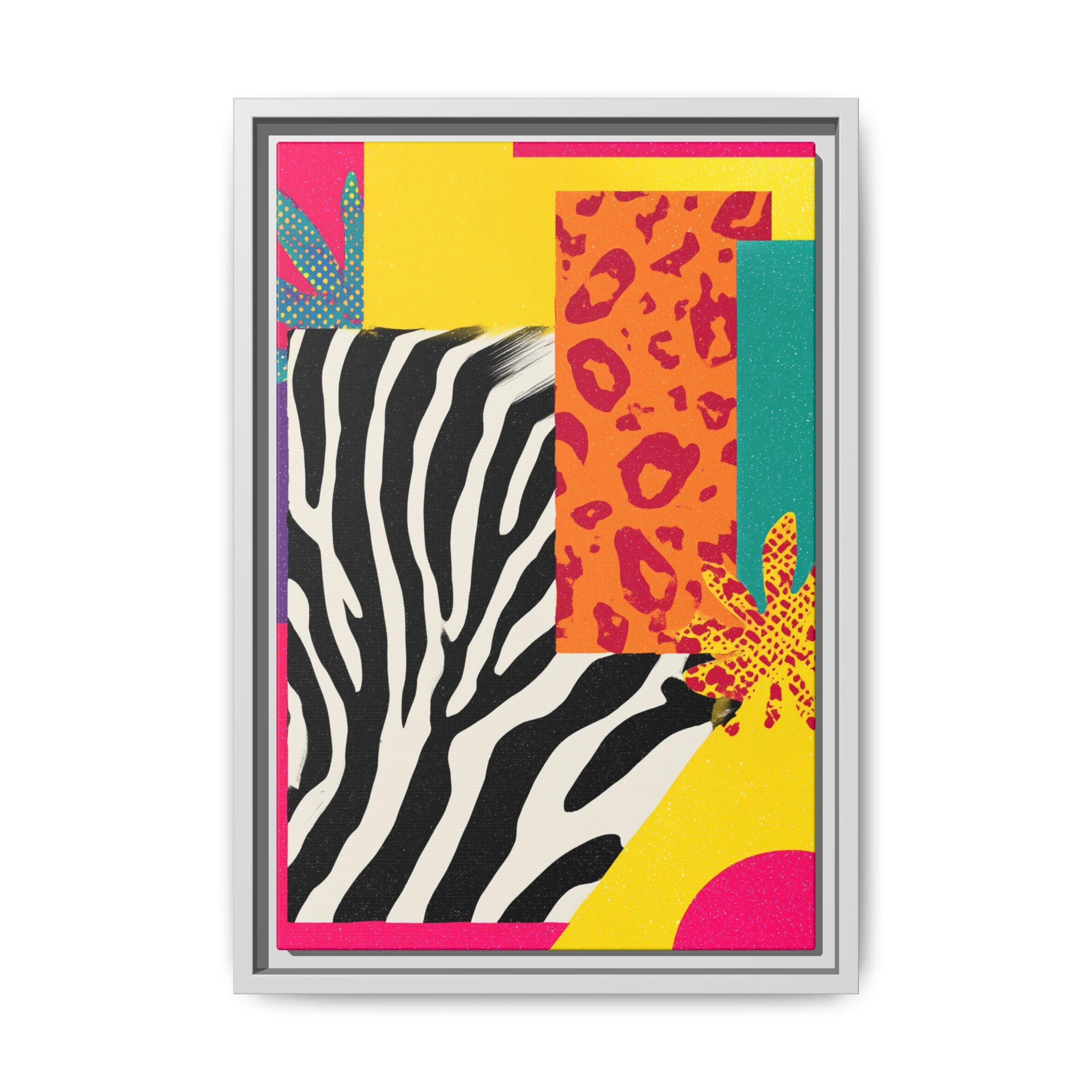 Vibrant Framed Art Print, Colorful Wall Decor, Modern Home Art, Statement Piece for Living Room, Unique Gift, Boho Decor