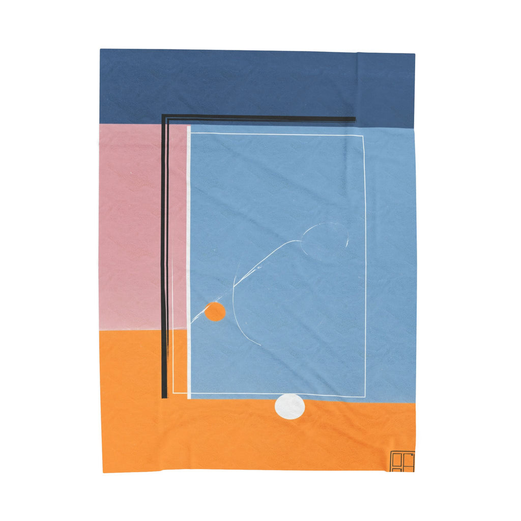 Geometric Harmony: Abstract Color Blocks, Minimalist Constructivist Design   |    Custom Orders Available