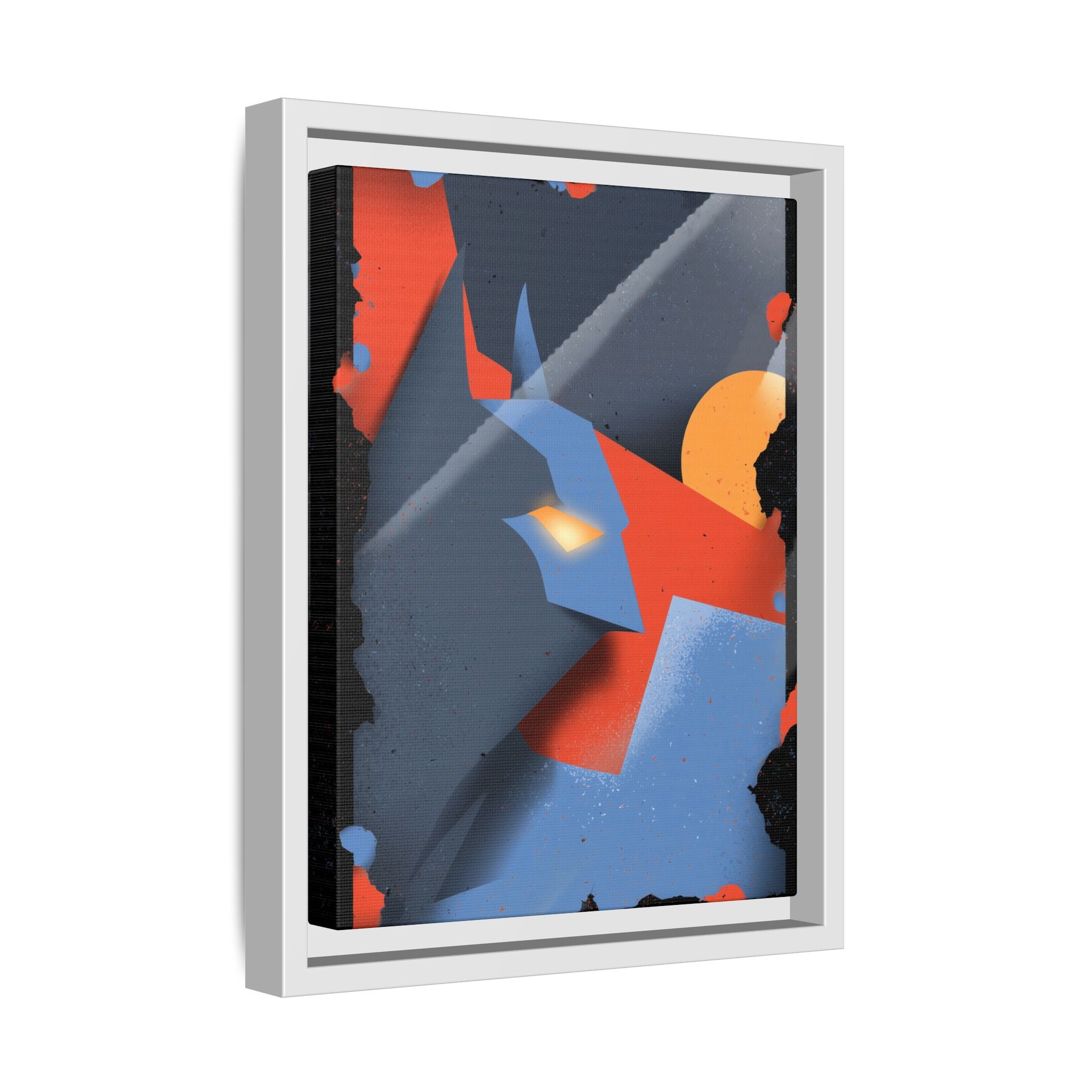 Geometric Gotham: Digital Abstract Geometry, Intersecting Shapes, Modern Pixel Art   |   Custom Orders Accepted