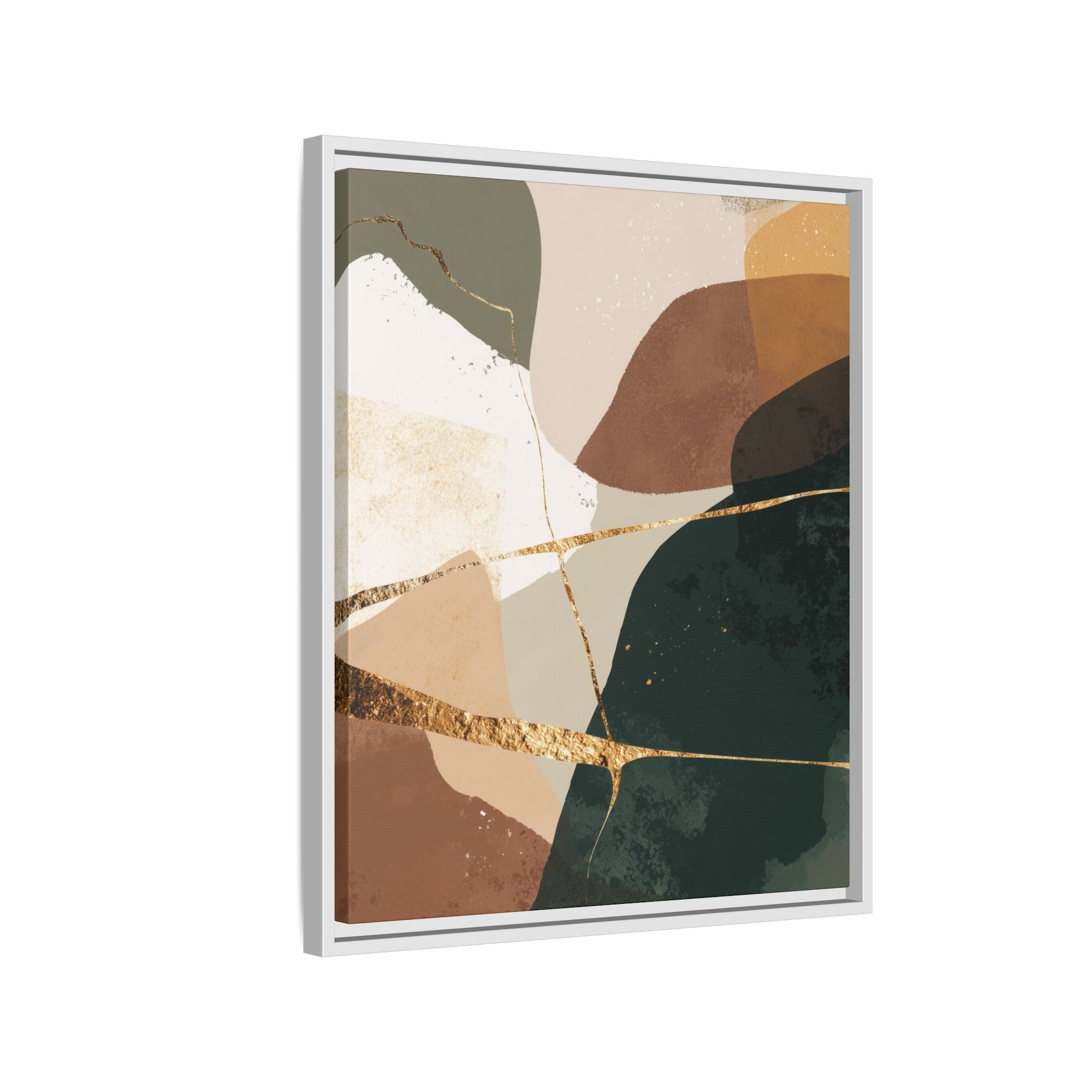 Geological Whispers: Organic Abstractions, Metallic Landscapes, Contemporary Minimalist Design   |   Custom Orders Accepted