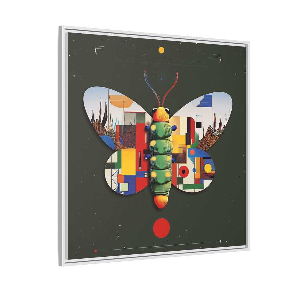 Geometric Butterfly: Bauhaus Digital Mosaic, Technological Nature Composition   |    Custom Orders Available