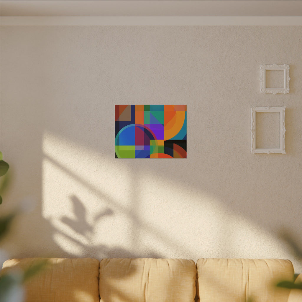 Geometric Intersections: Cubist Color Dynamics, Abstract Constructivist Design, Layered Chromatic Composition   |   Custom Orders Accepted