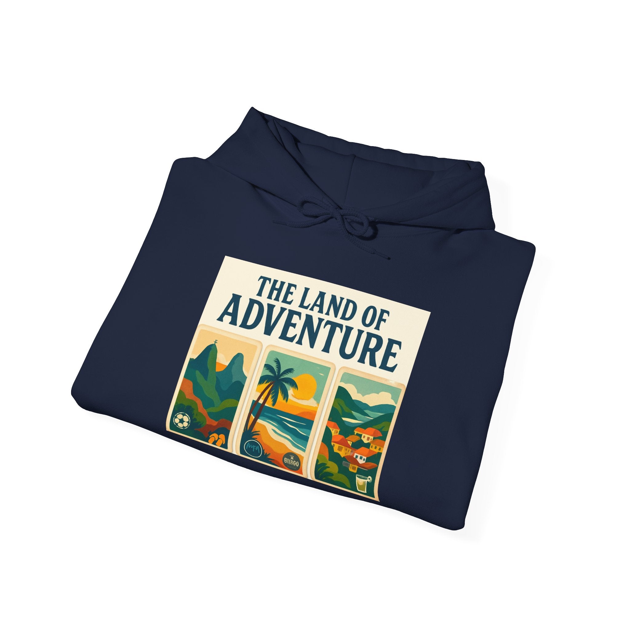 Rio De Janeiro Themed - Unisex Heavy Blend™ Hooded Sweatshirt