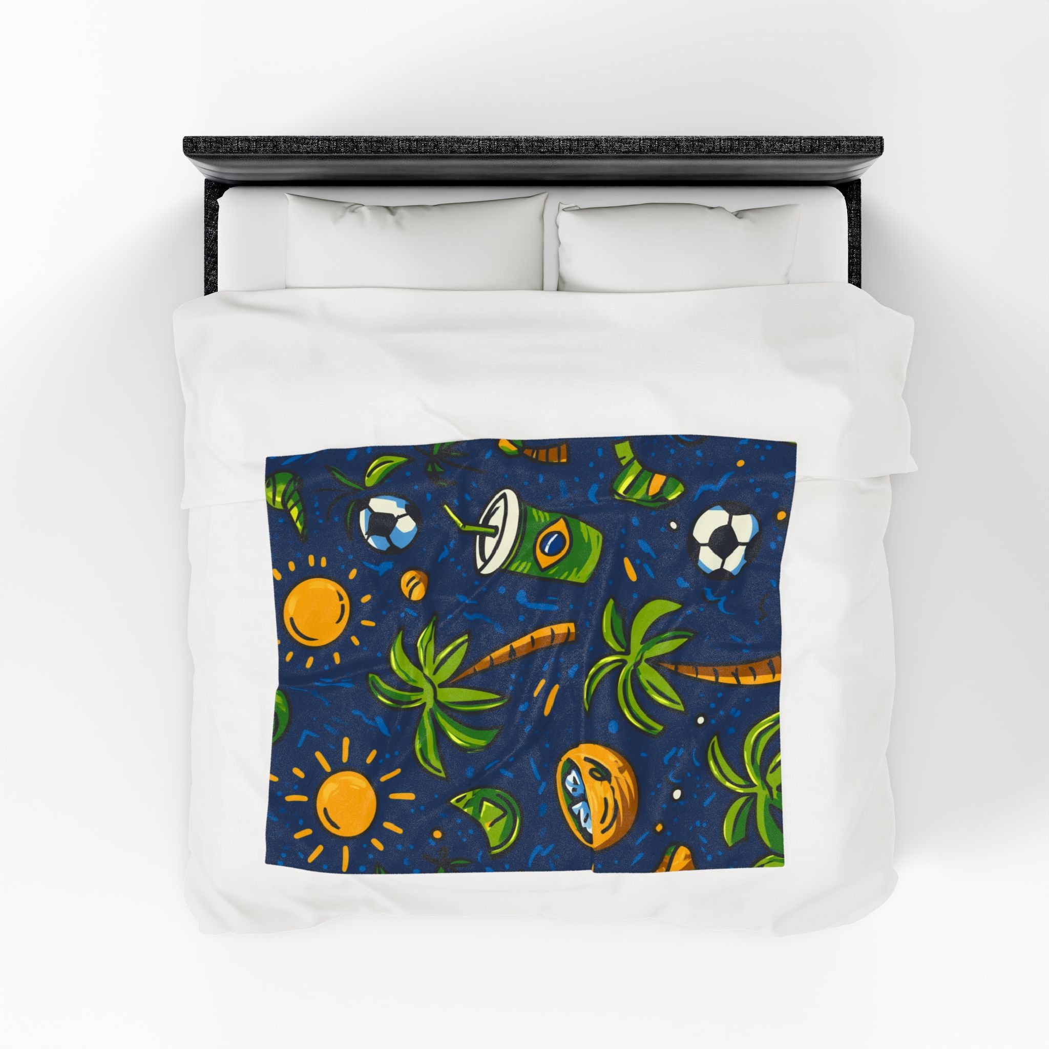 Brazilian Summer Jam: Tropical Pattern Play, Soccer & Citrus Vibes   |   Custom Orders Accepted