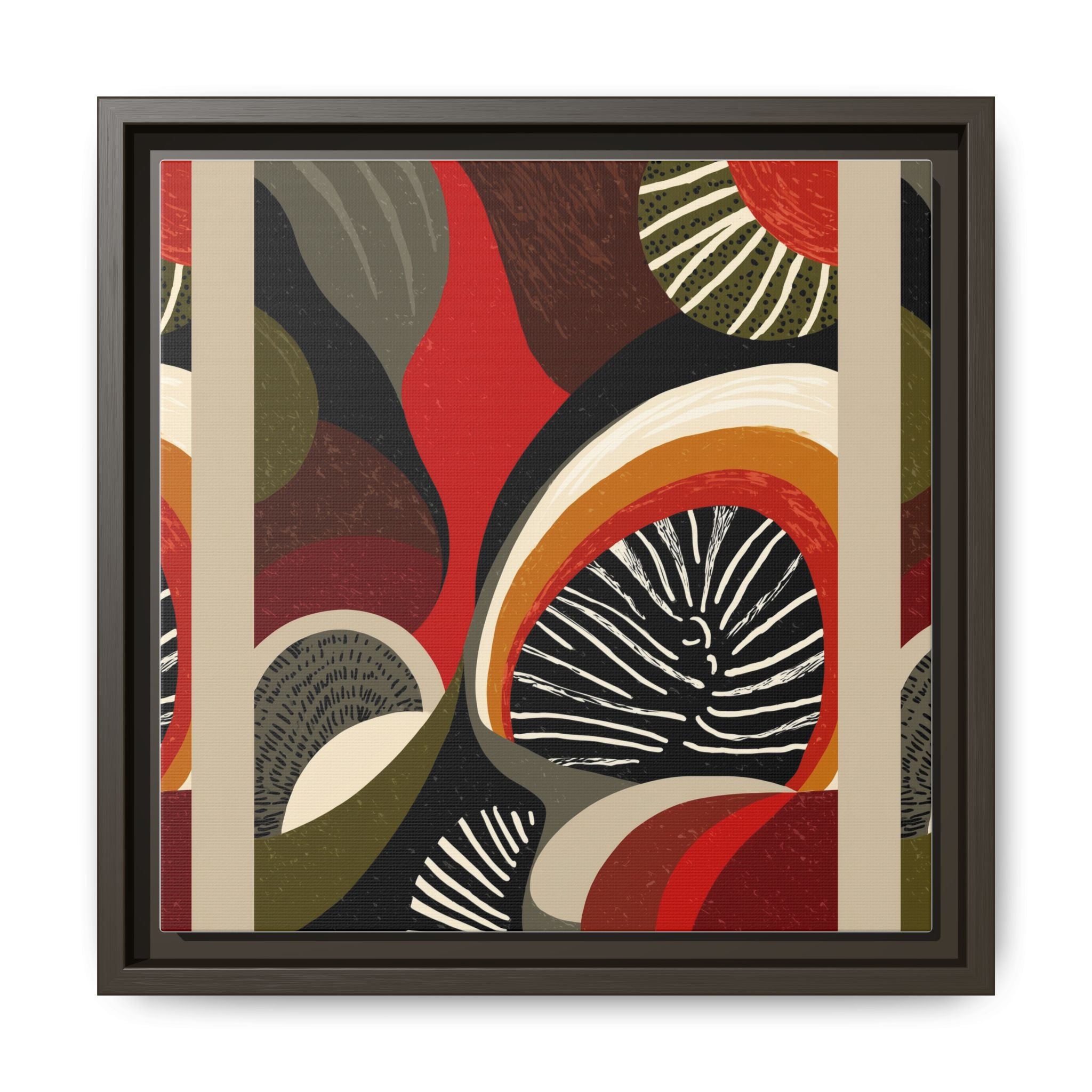 Geometric Rhythm: Abstract Composition, Mid-Century Modern Art, Radial Design Inspiration   |   Custom Orders Accepted