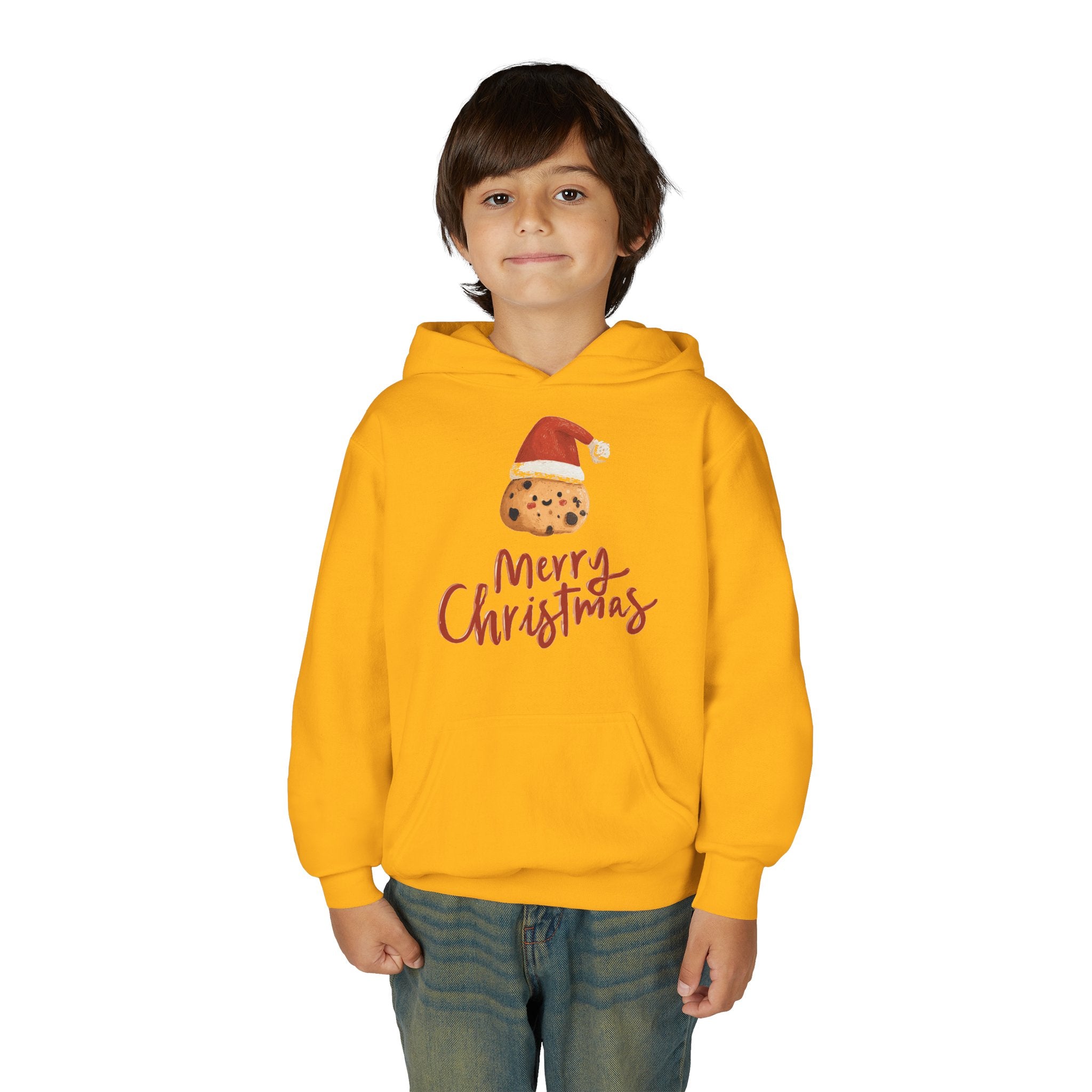 Christmas Cookie Youth Heavy Blend Hooded Sweatshirt