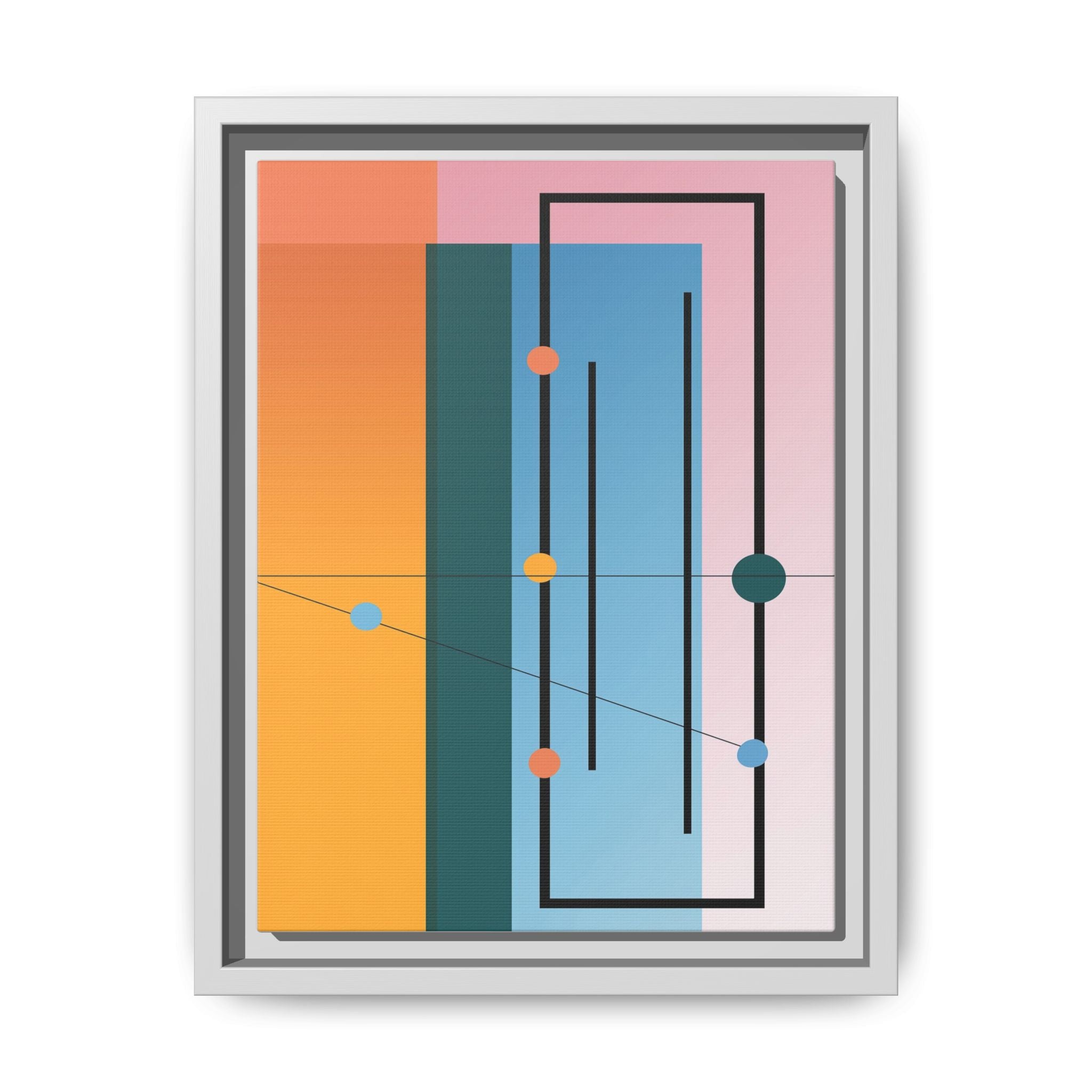 Geometric Harmony: Constructivist Color Planes, Modernist Composition, Abstract Spatial Rhythm   |   Custom Orders Accepted