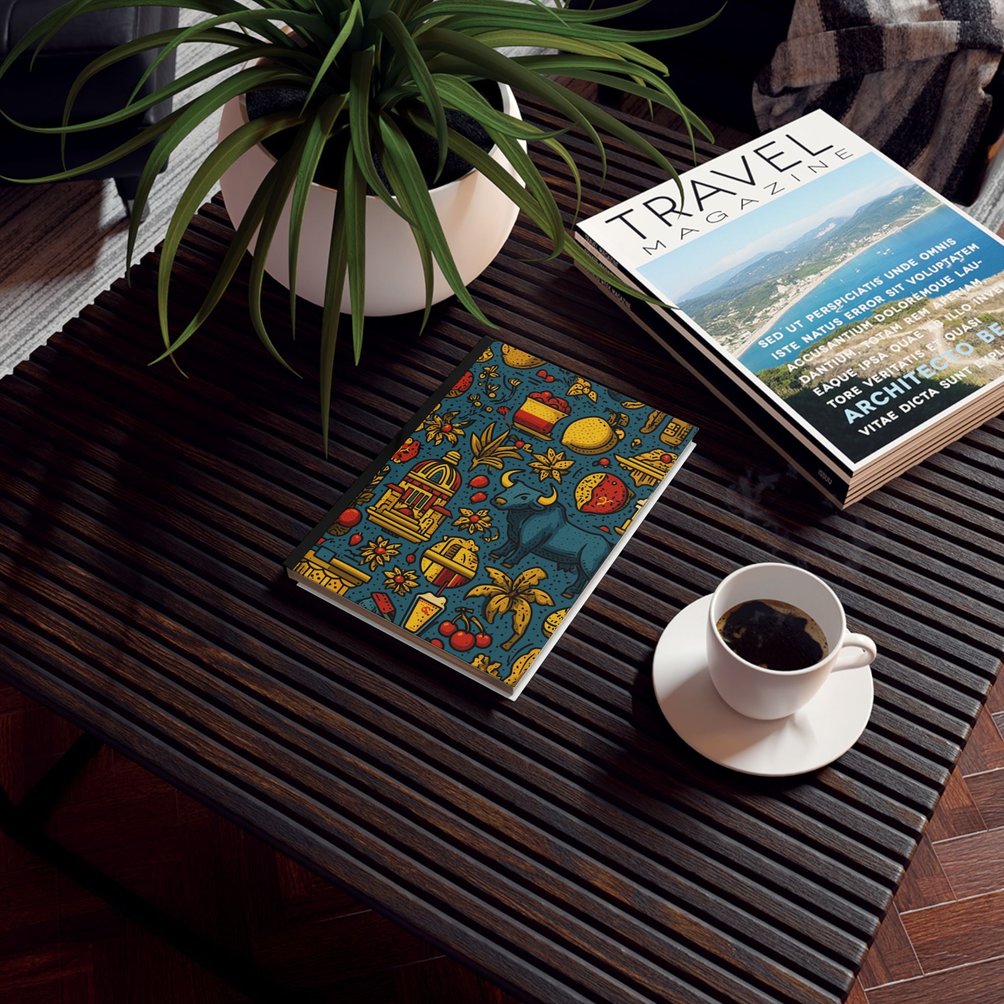 Urban Menagerie: Geometric Fusion of Color and Form, Stylized Graphic Illustration, Bold Pattern Design | Custom Orders Accepted