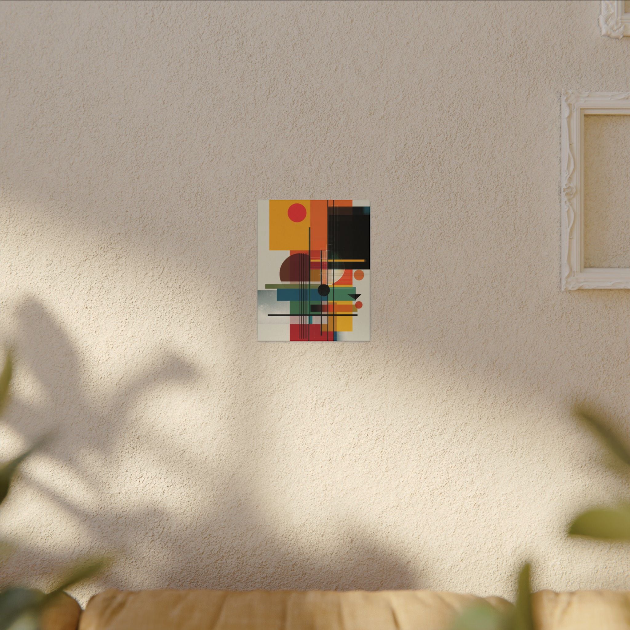 Geometric Harmony: Bauhaus Intersections, Constructivist Layers, Abstract Color Blocks   |   Custom Orders Accepted