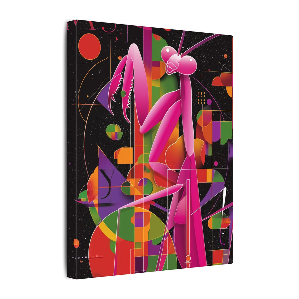 Cosmic Mantis: Geometric Abstraction, Retro-Futuristic Design   |    Custom Orders Available
