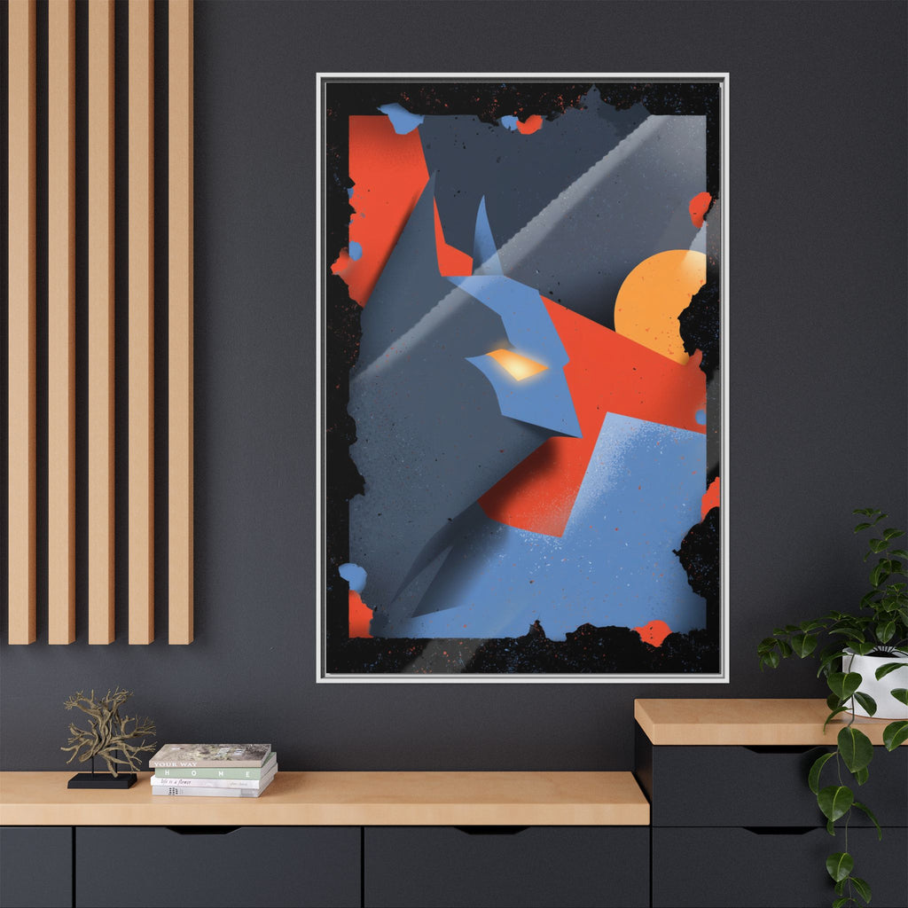 Geometric Gotham: Digital Abstract Geometry, Intersecting Shapes, Modern Pixel Art   |   Custom Orders Accepted