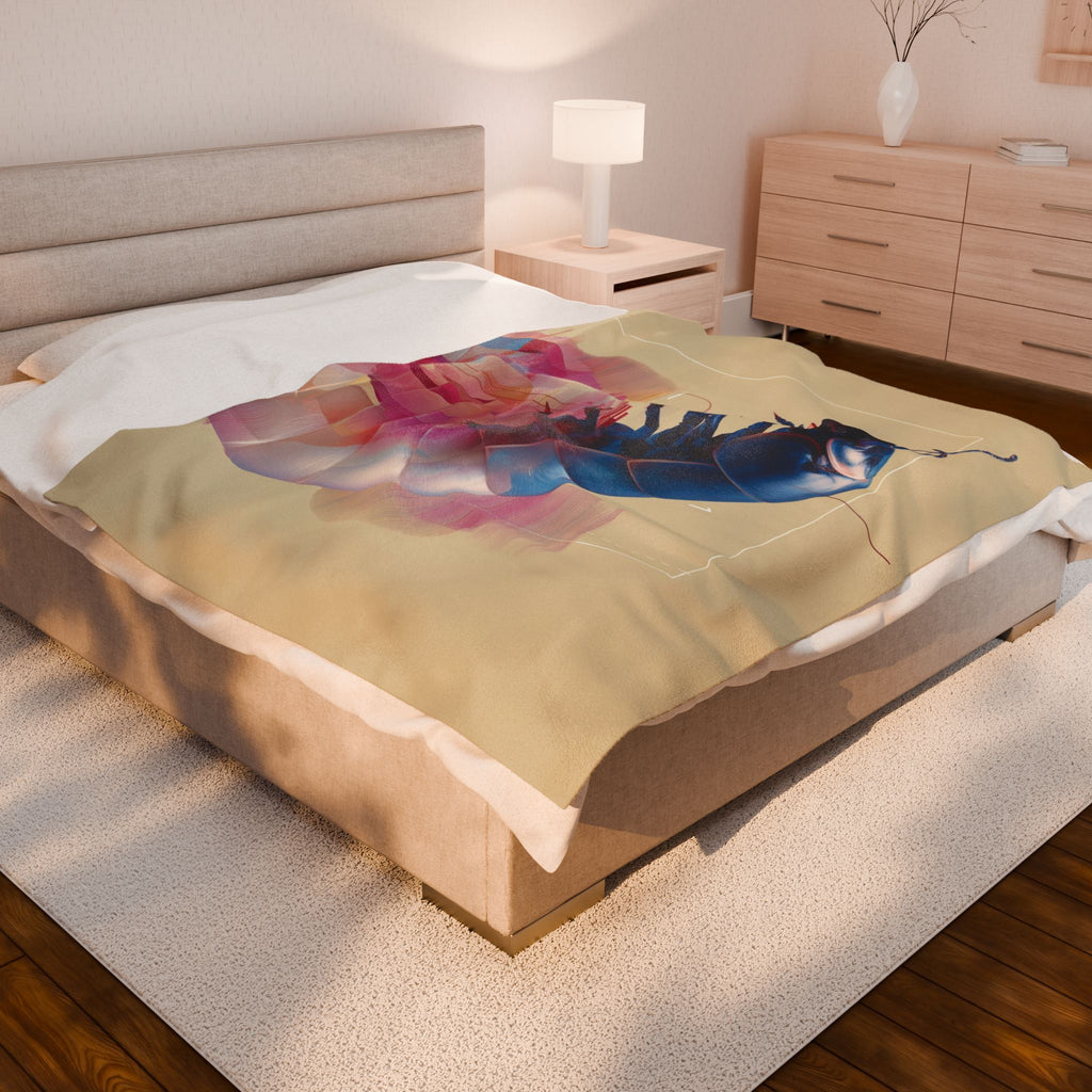 Chromatic Exoskeleton: Digital Beetle Render, Geometric Abstract Composition   |    Custom Orders Available