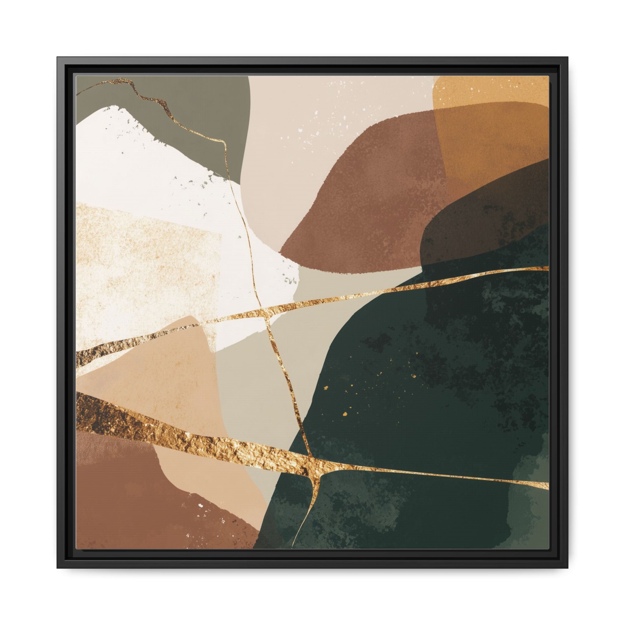 Geological Whispers: Organic Abstractions, Metallic Landscapes, Contemporary Minimalist Design   |   Custom Orders Accepted