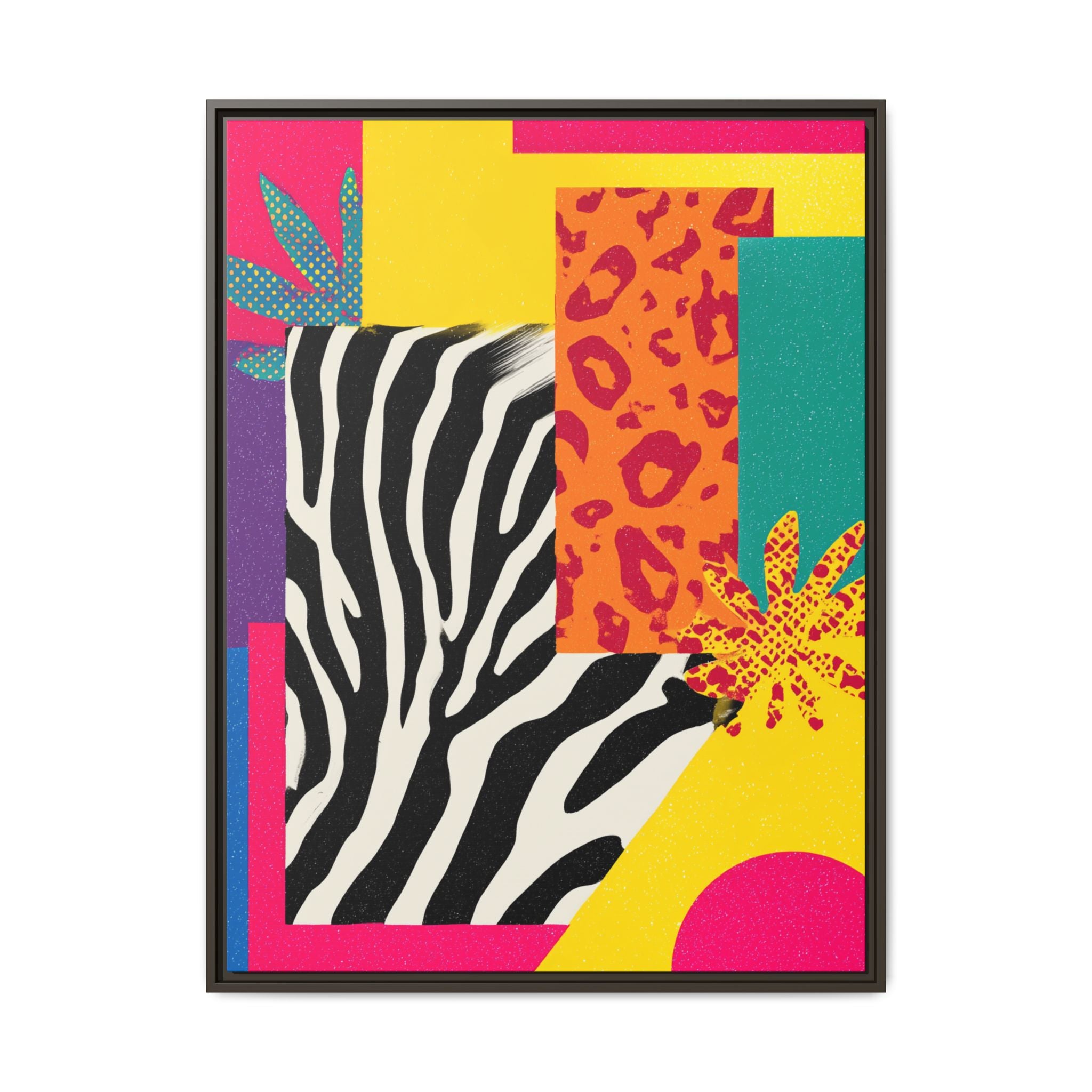 Vibrant Framed Art Print, Colorful Wall Decor, Modern Home Art, Statement Piece for Living Room, Unique Gift, Boho Decor