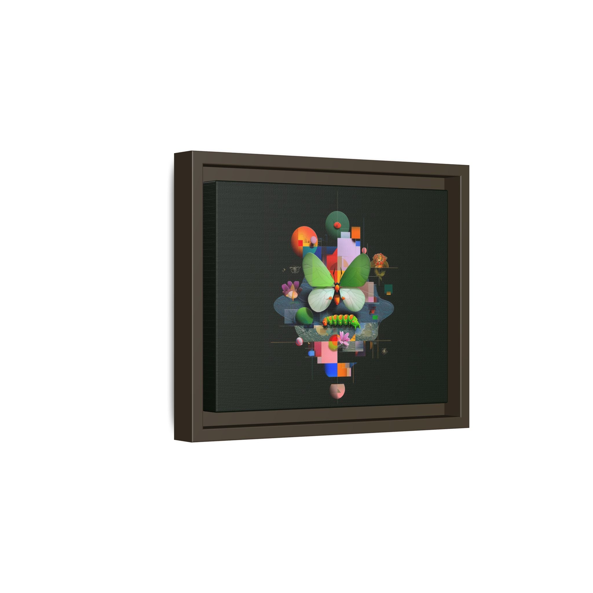 Geometric Metamorphosis: Abstract Nature Composition, Digital Cubist Butterfly Art   |    Custom Orders Available