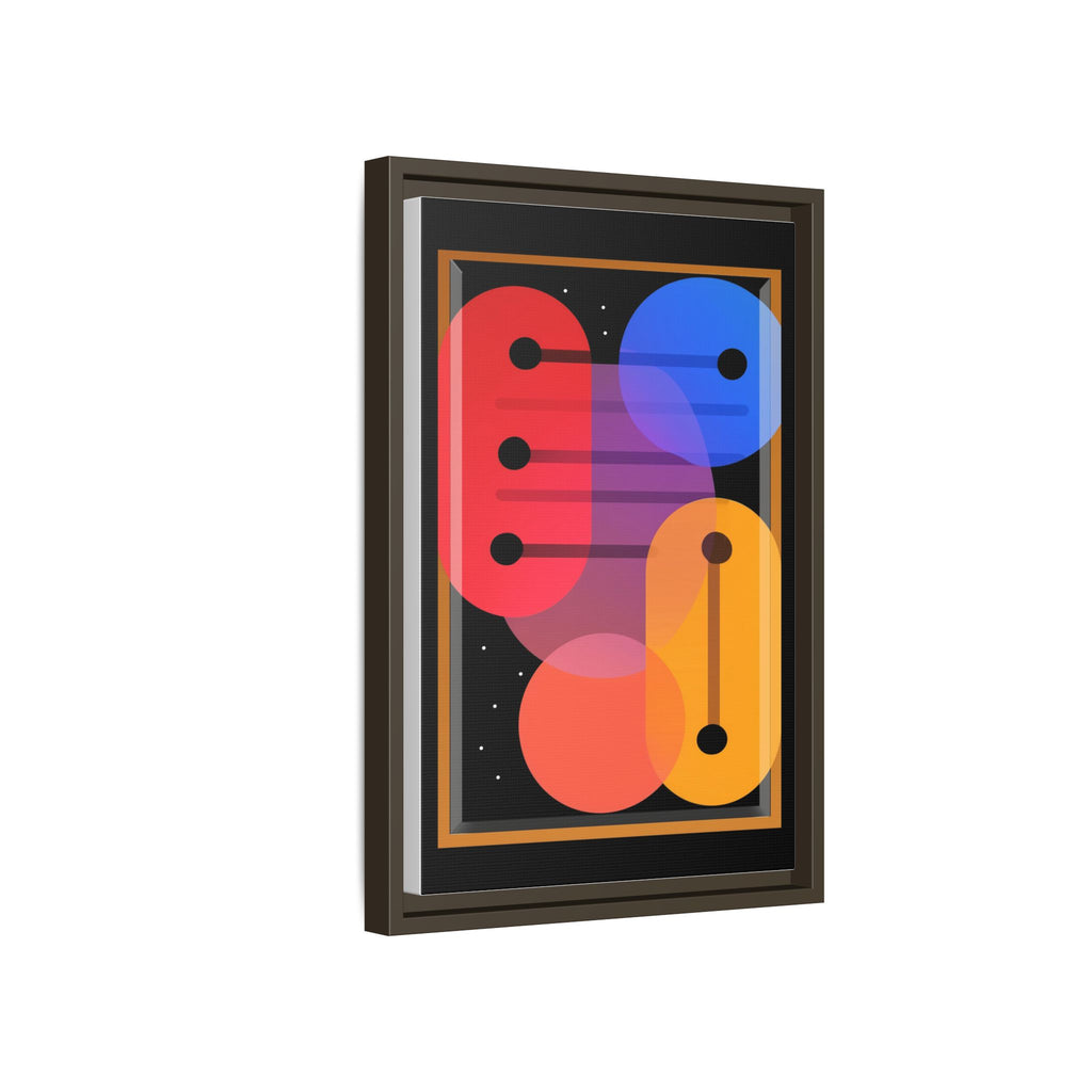 Celestial Geometry: Organic Shapes in Motion, Digital Abstract Composition, Vibrant Color Intersections   |   Custom Orders Accepted