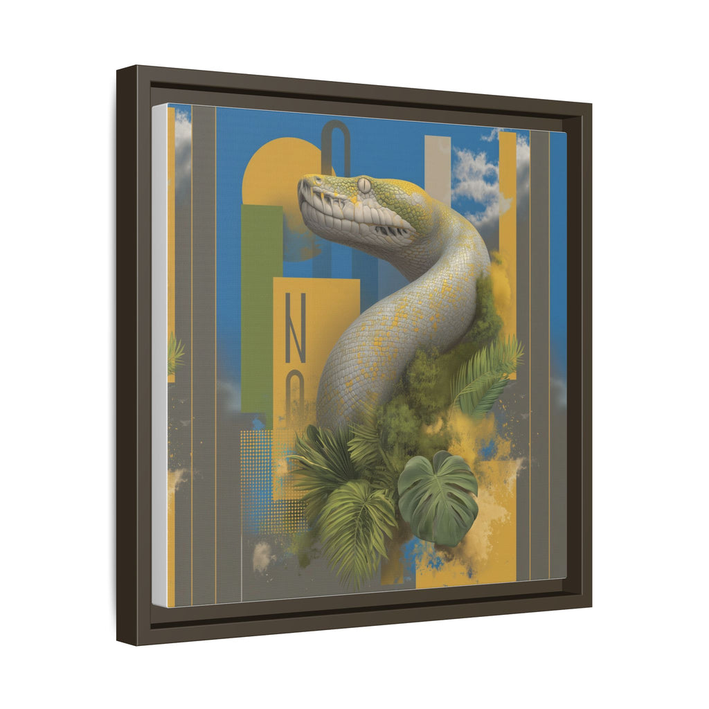 Serpent's Geometry: Tropical Realism, Digital Wildlife Composition   |    Custom Orders Available