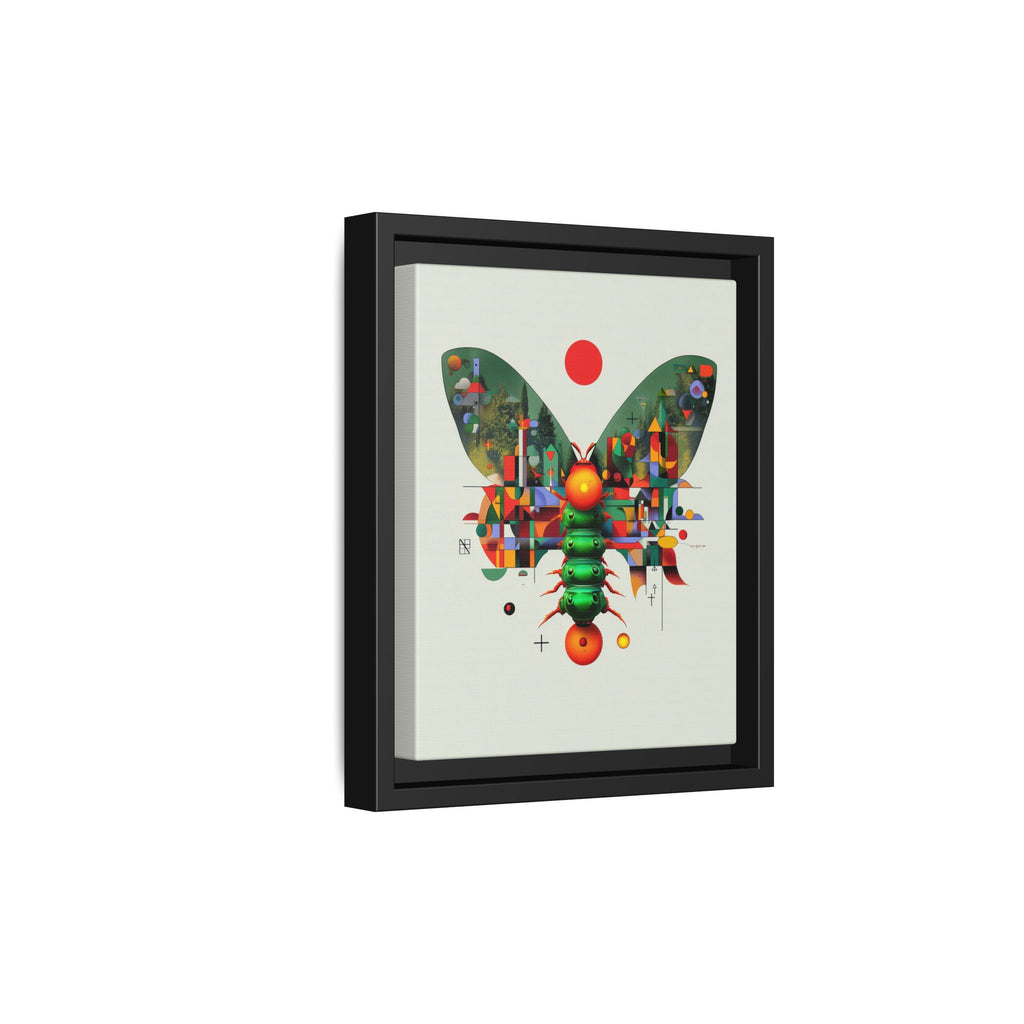 Digital Butterfly Framed Print, Cubist Architectural Abstraction   |  Personalized & Custom Orders Available