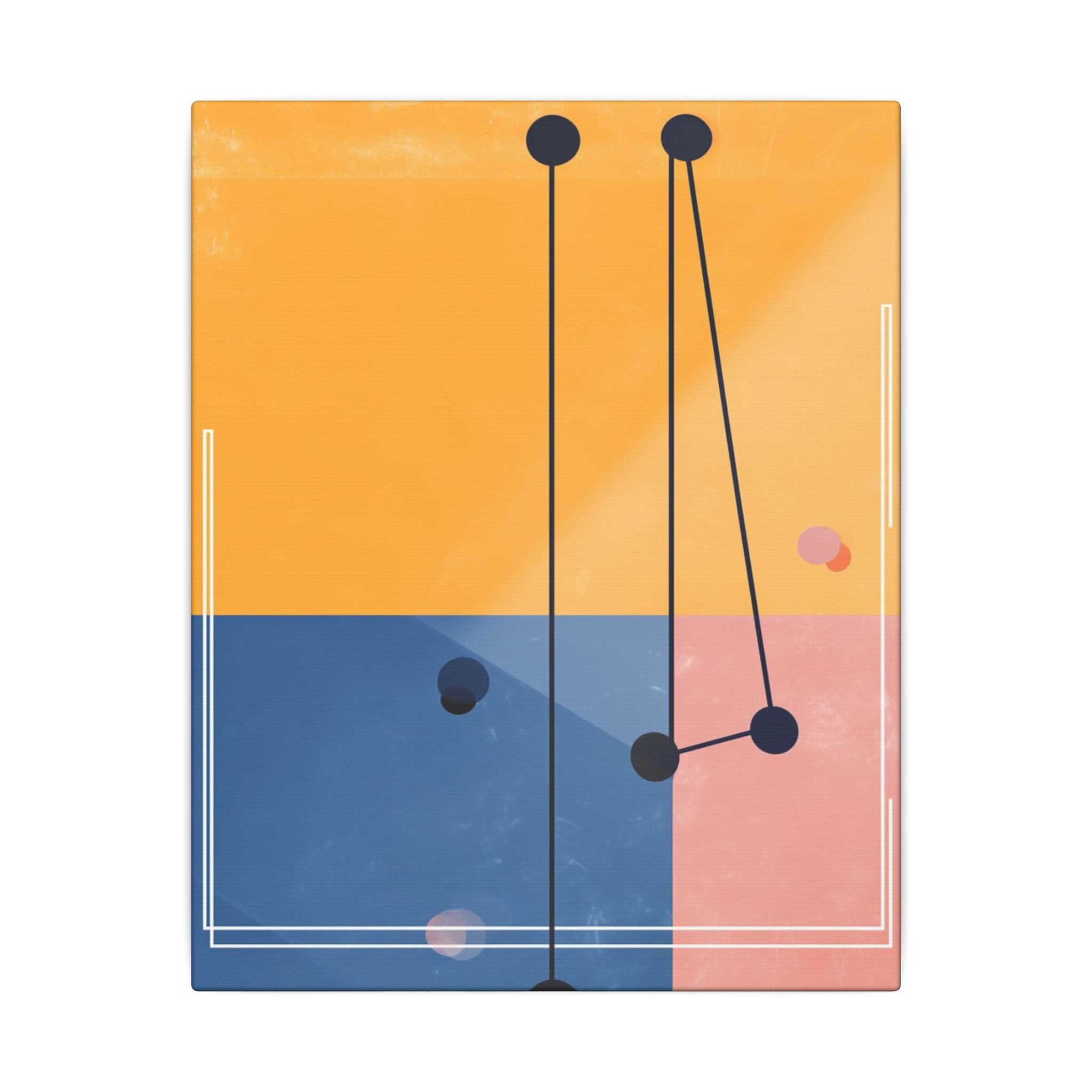 Geometric Harmony: Minimalist Color Blocks, Digital Abstract Design, Structural Contemporary Art   |   Custom Orders Accepted