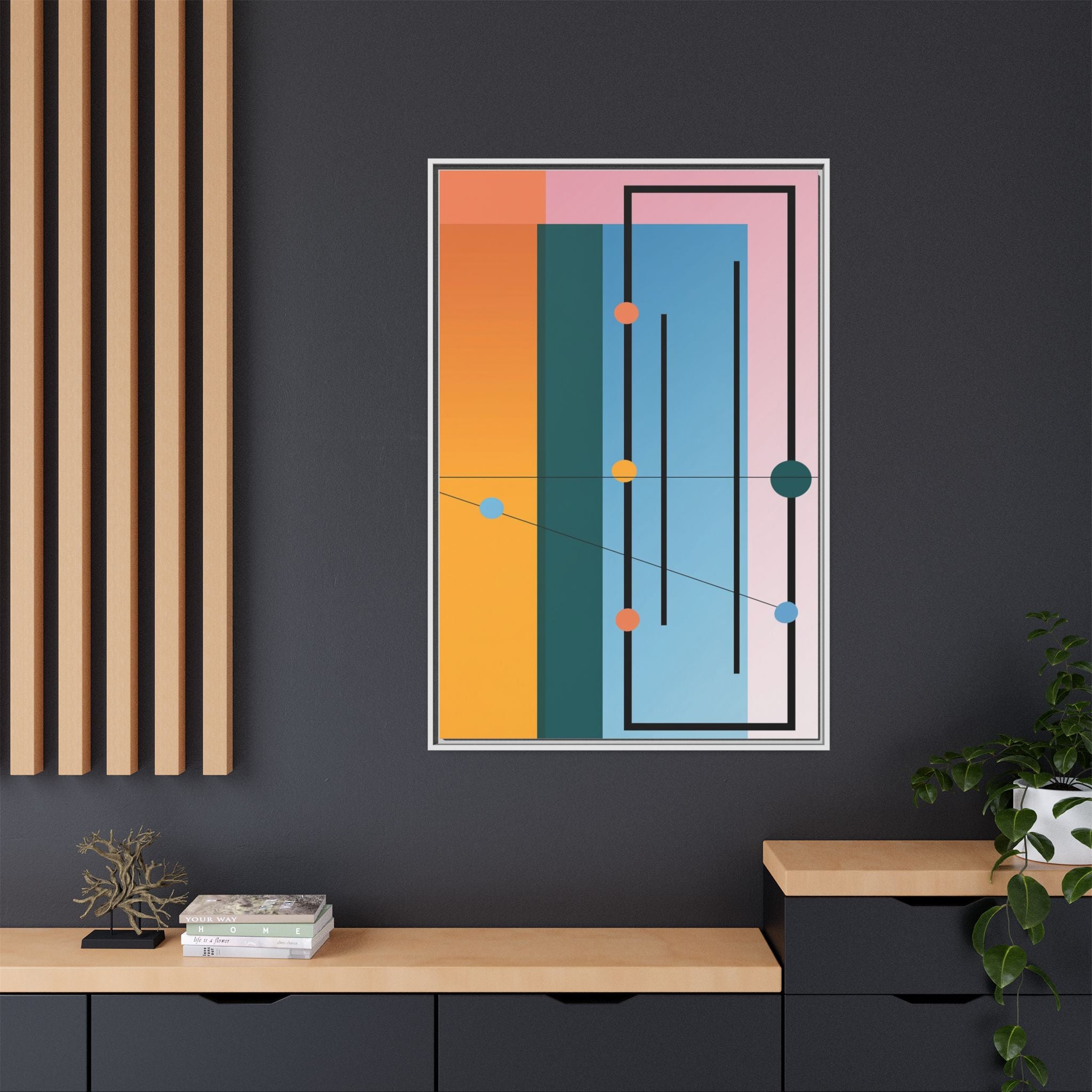 Geometric Harmony: Constructivist Color Planes, Modernist Composition, Abstract Spatial Rhythm   |   Custom Orders Accepted