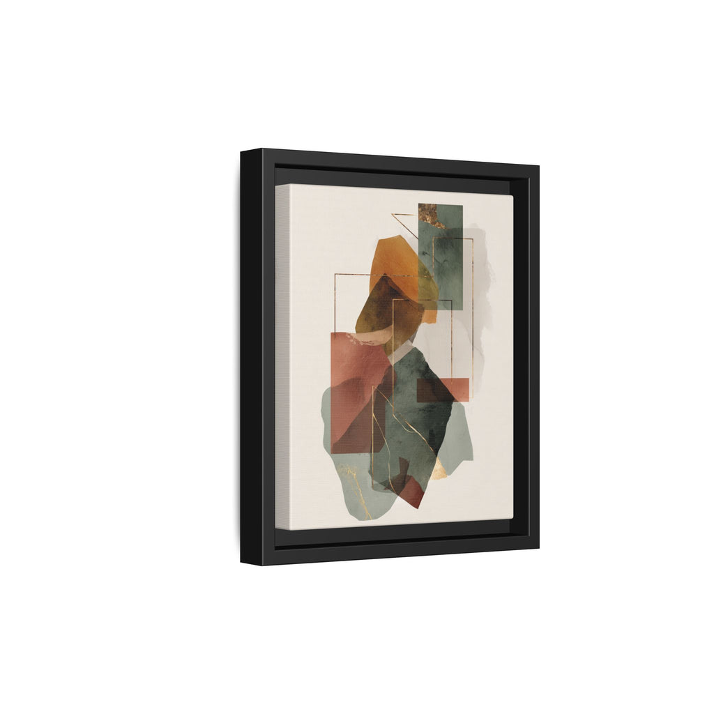 Harmonic Geometries: Architectural Abstraction, Earthy Palette, Minimalist Composition   |   Custom Orders Accepted