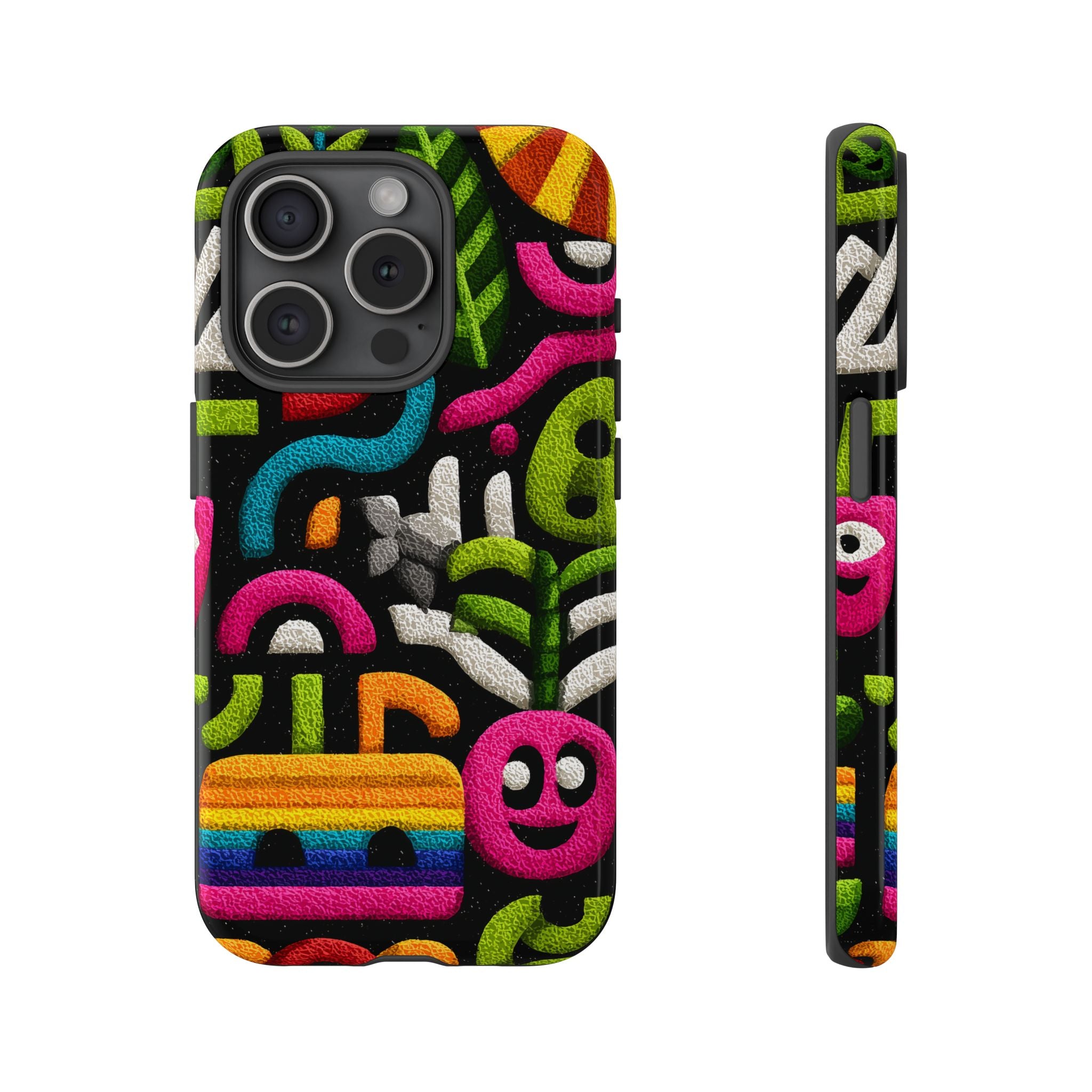 Vibrant Phone Case - Tough Cases | Funky, Colorful, Unique Design for Personalization, Gift, Accessory, Protection, Trendy Style