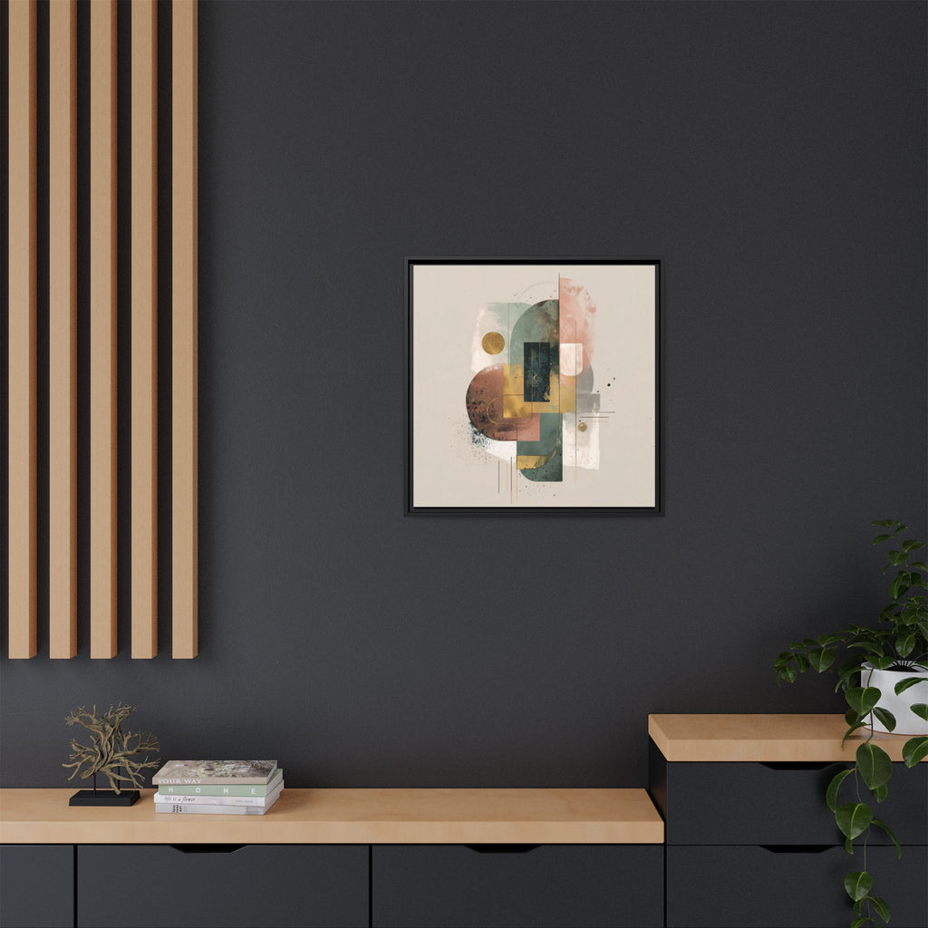 Organic Geometries: Fragmented Forms, Digital Abstract Composition, Layered Minimalist Art   |   Custom Orders Accepted