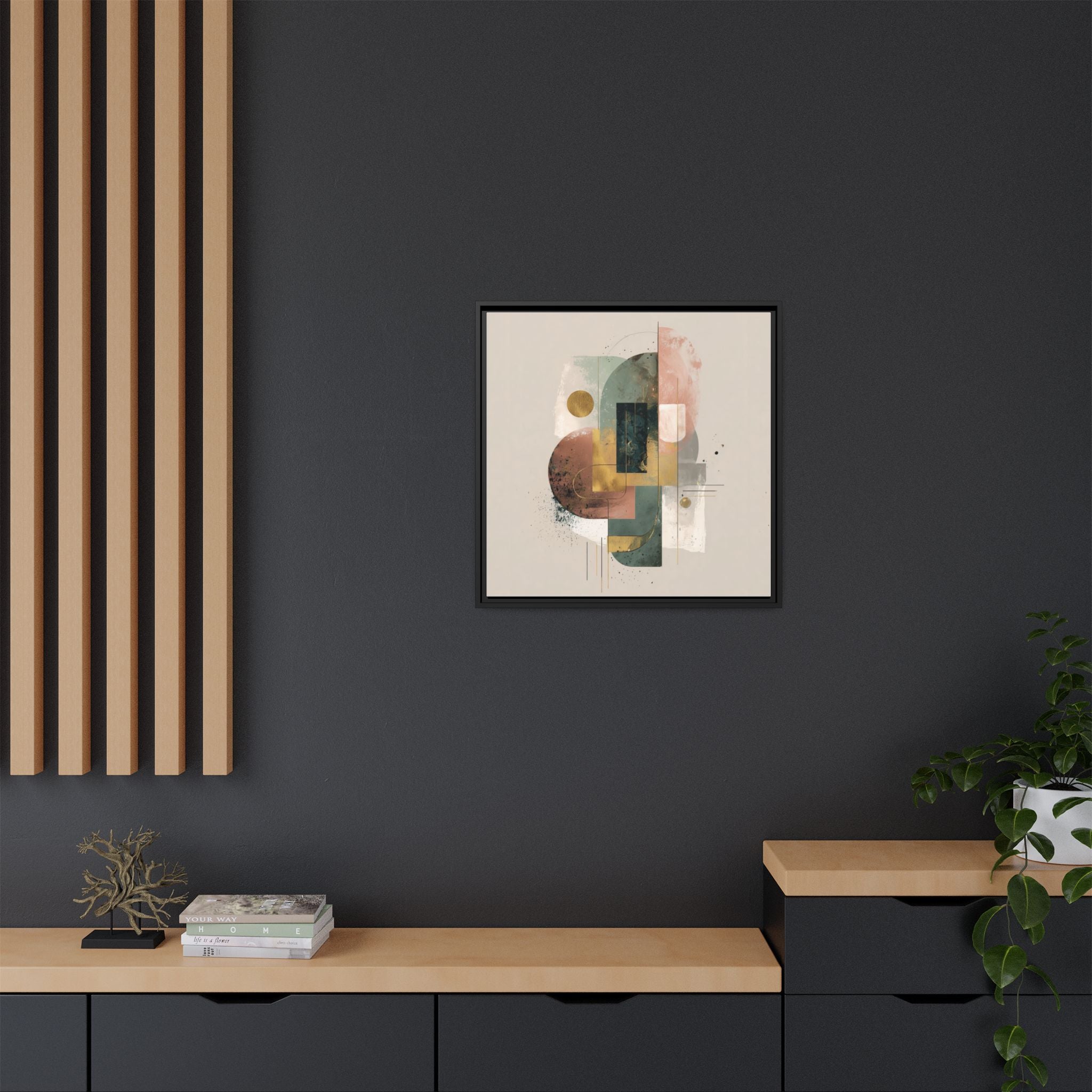 Organic Geometries: Fragmented Forms, Digital Abstract Composition, Layered Minimalist Art   |   Custom Orders Accepted