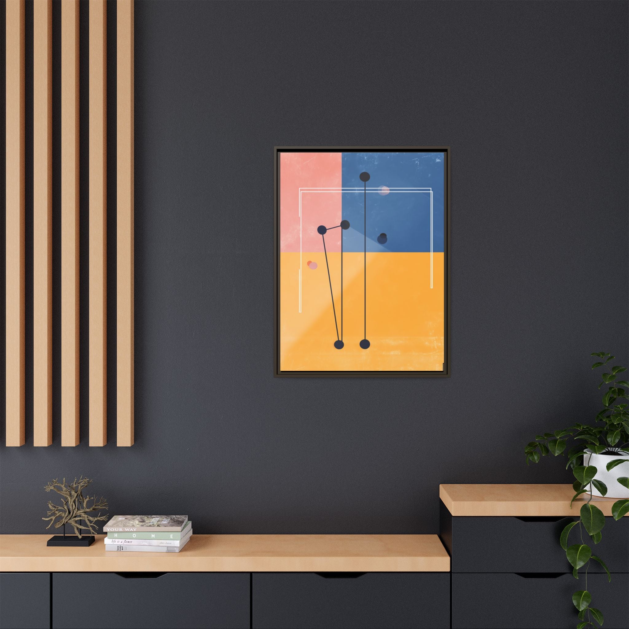 Nexus of Connection: Geometric Abstraction, Modernist Composition, Digital Color Blocks   |   Custom Orders Accepted
