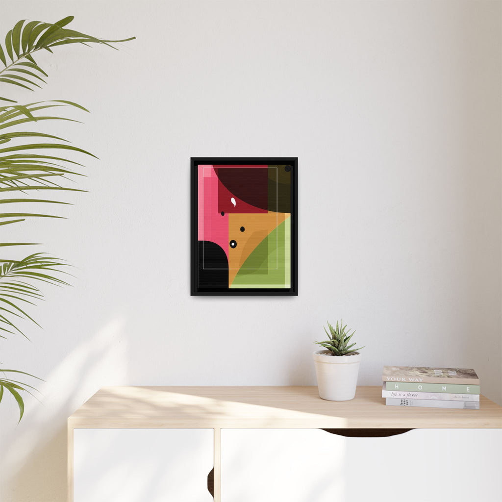 Geometric Convergence: Abstract Modernist Composition, Constructivist Color Blocking, Layered Geometric Design   |   Custom Orders Accepted