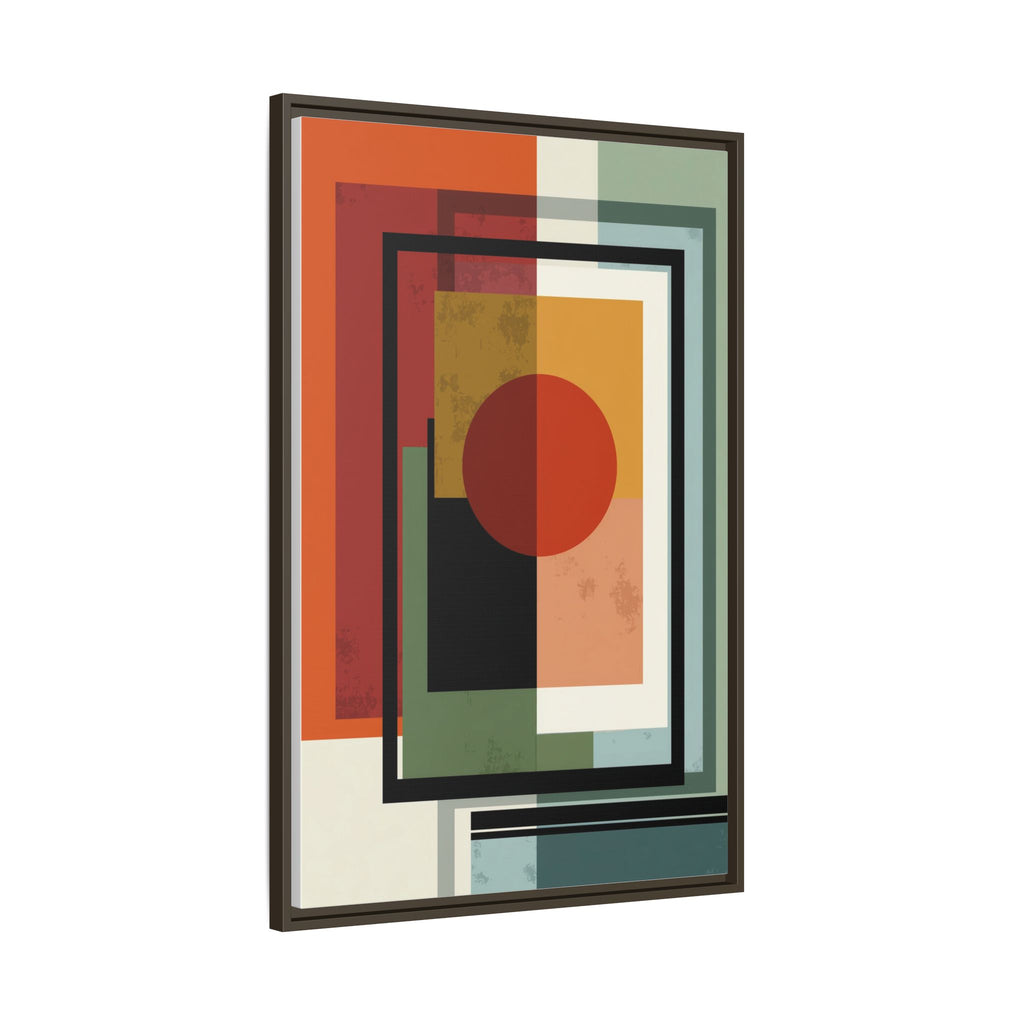 Geometric Harmonies: Mid-Century Modern Composition, Constructivist Inspiration, Abstract Rectangular Interplay   |   Custom Orders Accepted
