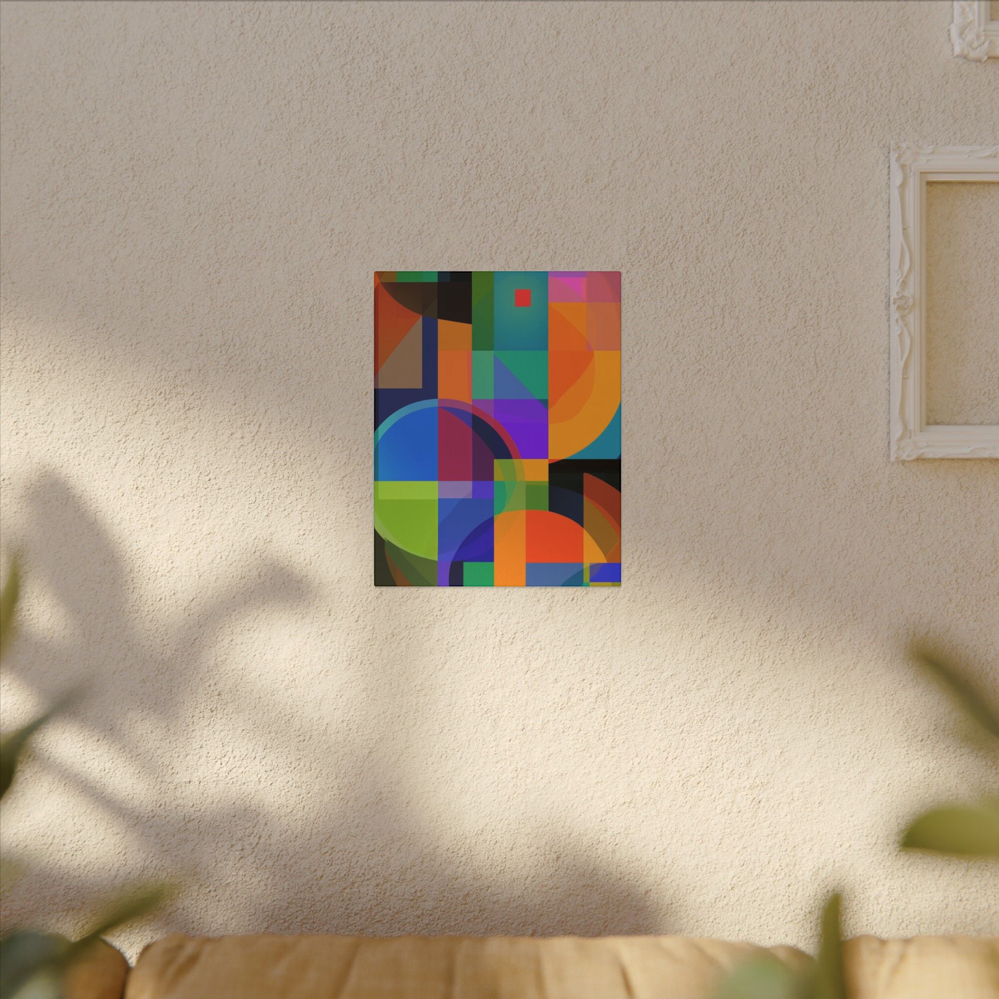 Geometric Intersections: Cubist Color Dynamics, Abstract Constructivist Design, Layered Chromatic Composition   |   Custom Orders Accepted