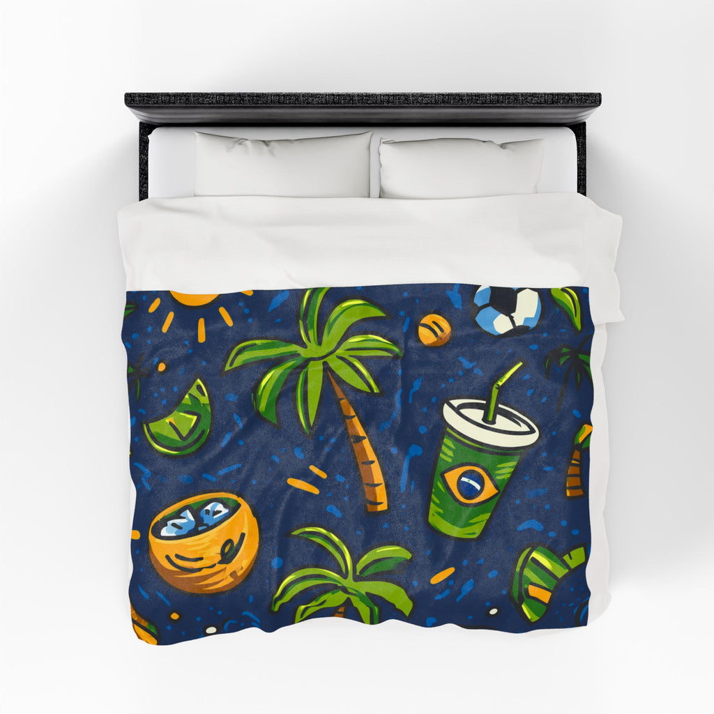Brazilian Summer Jam: Tropical Pattern Play, Soccer & Citrus Vibes   |   Custom Orders Accepted