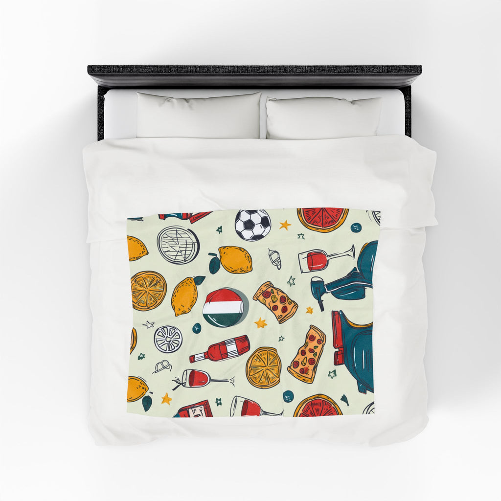 Italian Vibes: Dolce Vita Illustrated, Cultural Mosaic Pattern   |   Custom Orders Accepted