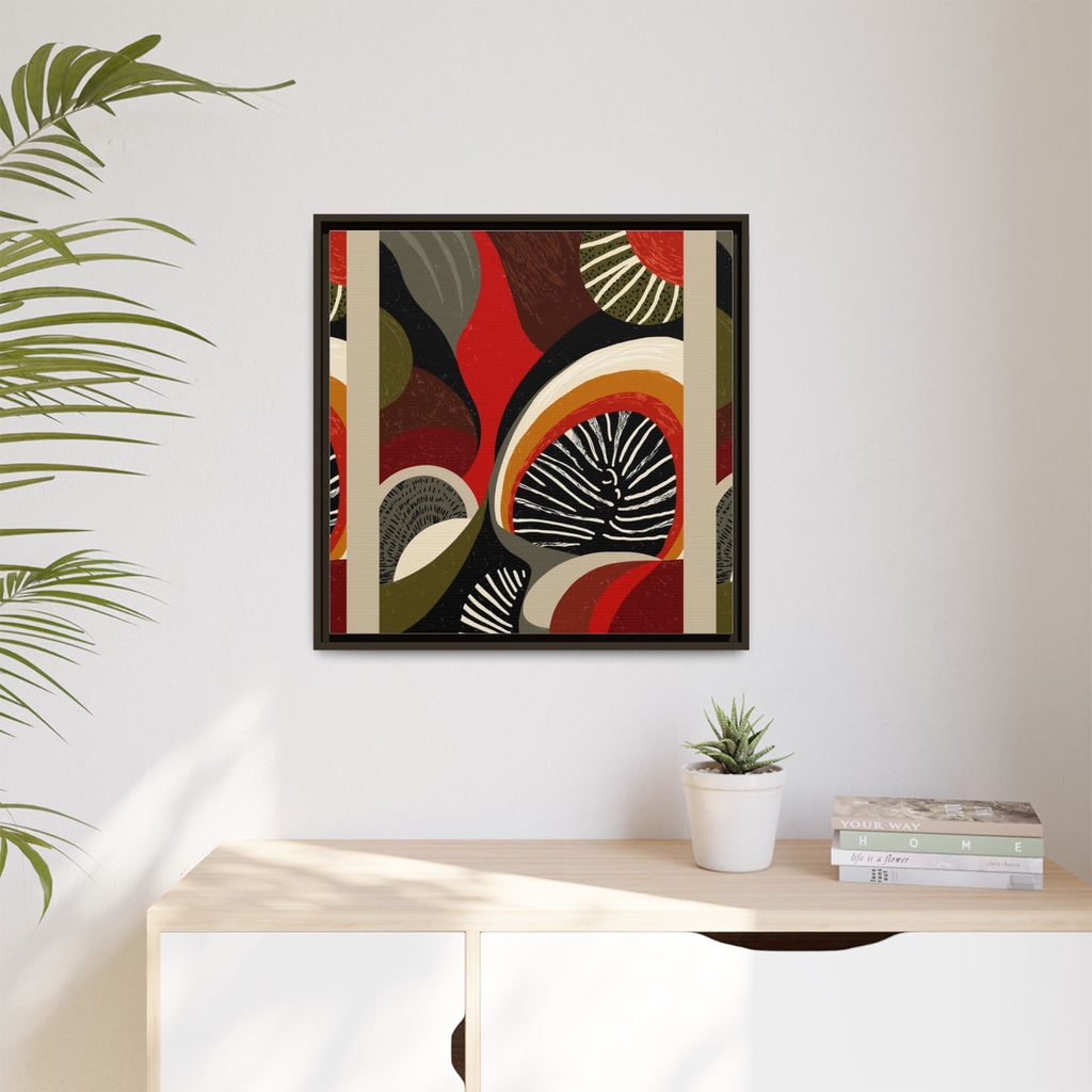 Geometric Rhythm: Abstract Composition, Mid-Century Modern Art, Radial Design Inspiration   |   Custom Orders Accepted
