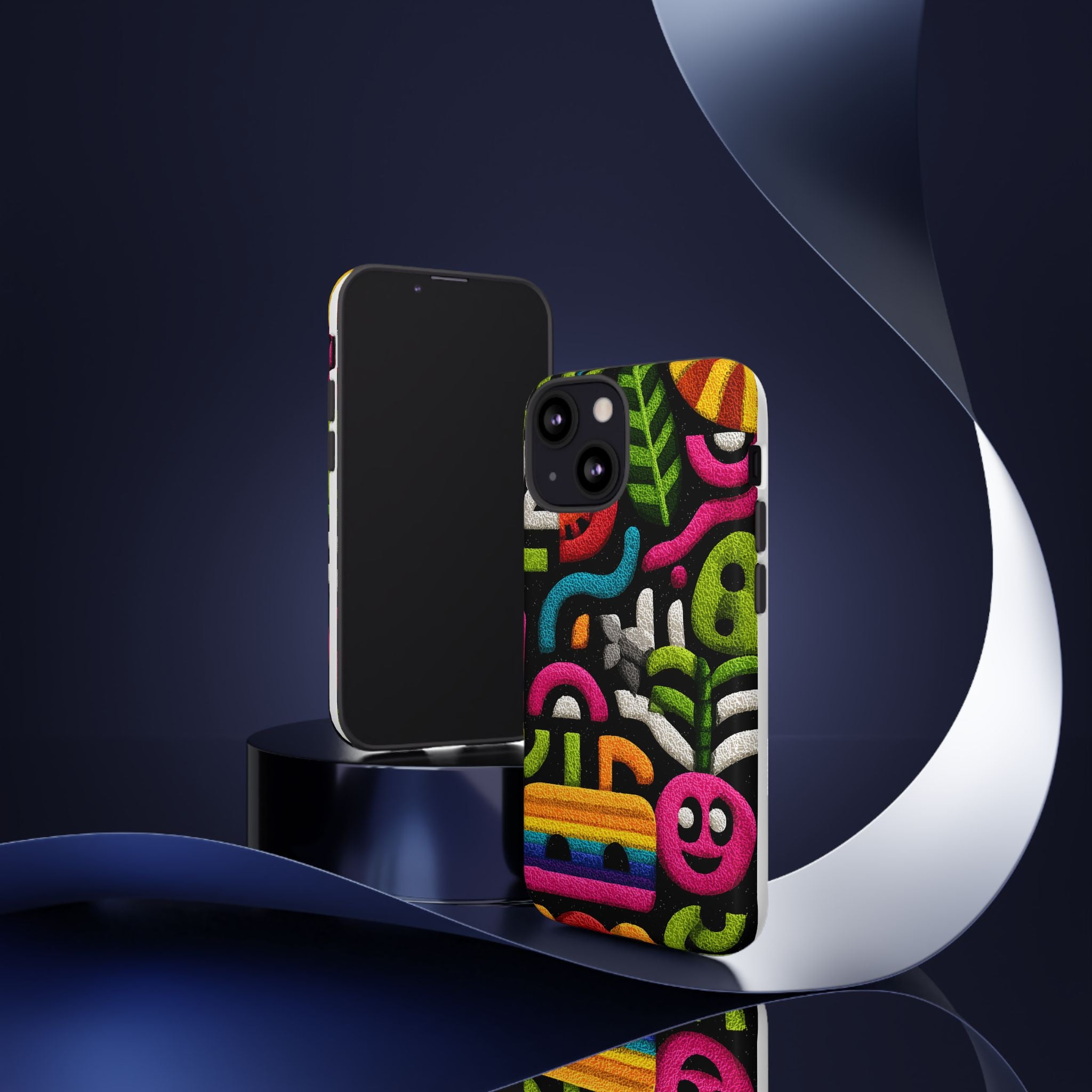 Vibrant Phone Case - Tough Cases | Funky, Colorful, Unique Design for Personalization, Gift, Accessory, Protection, Trendy Style