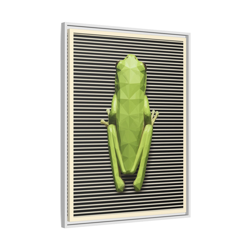 Geometric Amphibian: Low-Poly Frog Design, Digital Art Minimalism   |  Personalized & Custom Orders Available