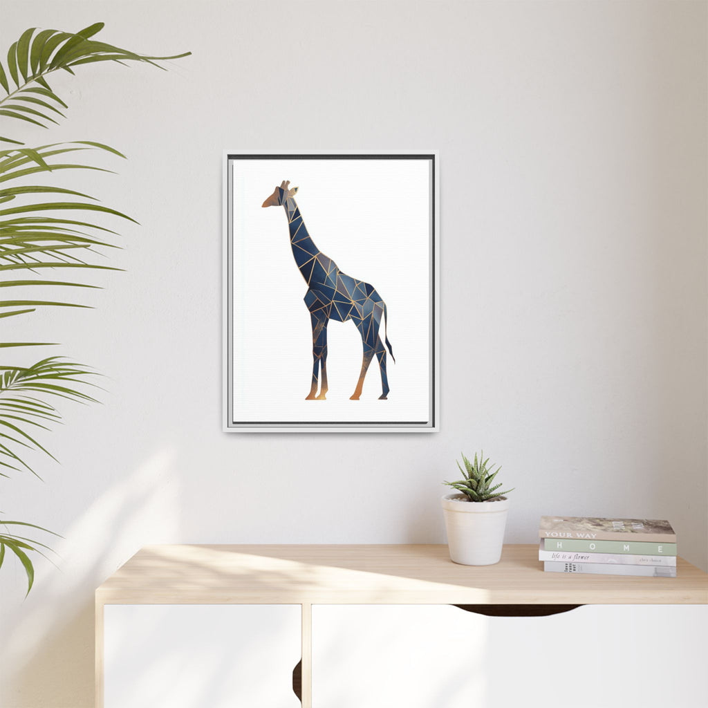 Geometric Giraffe: Modern Wildlife Art, Angular Minimalist Design   |  Personalized & Custom Orders Available