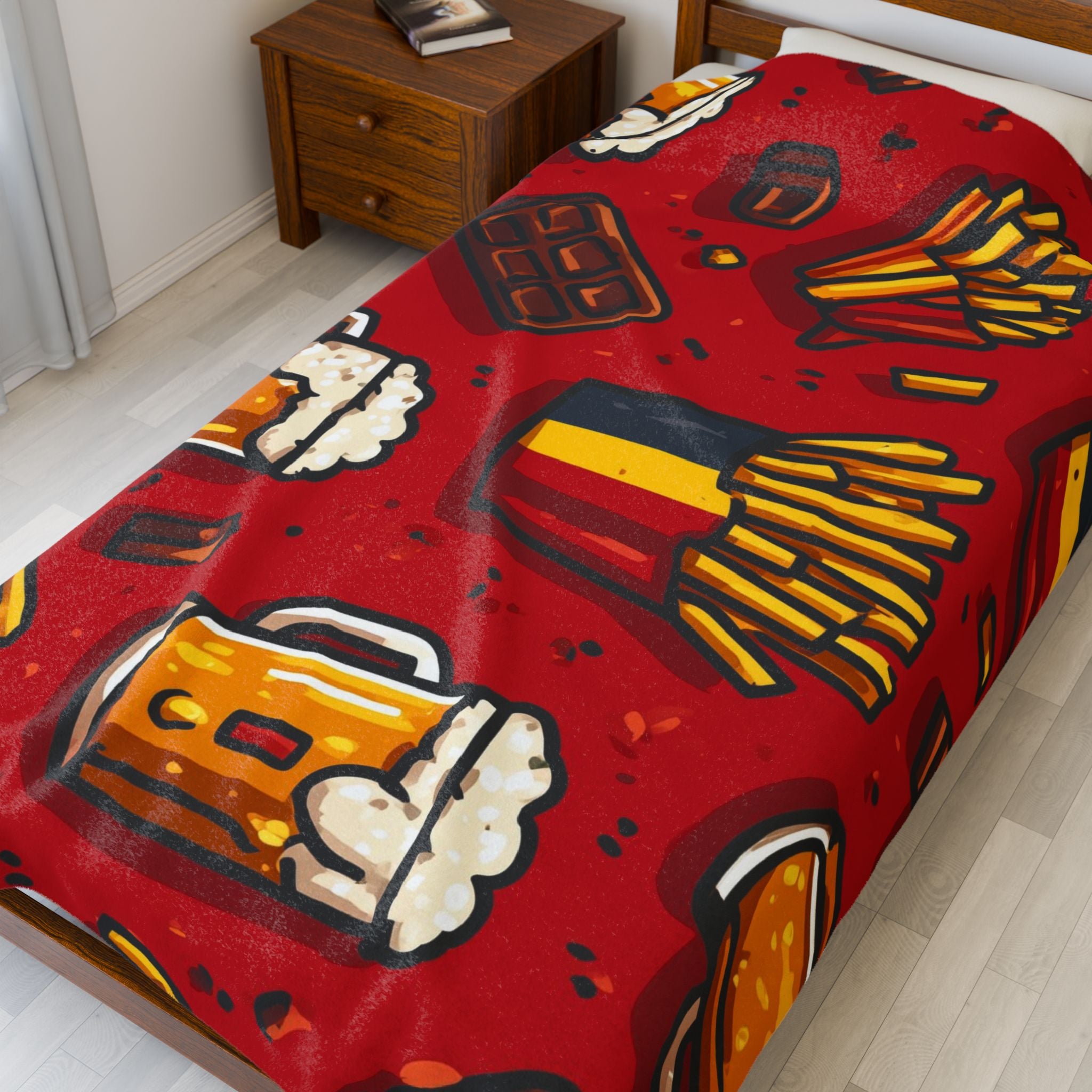 Belgian Delights: Culinary Icons Collage, Pop Art Celebration   |   Custom Orders Accepted