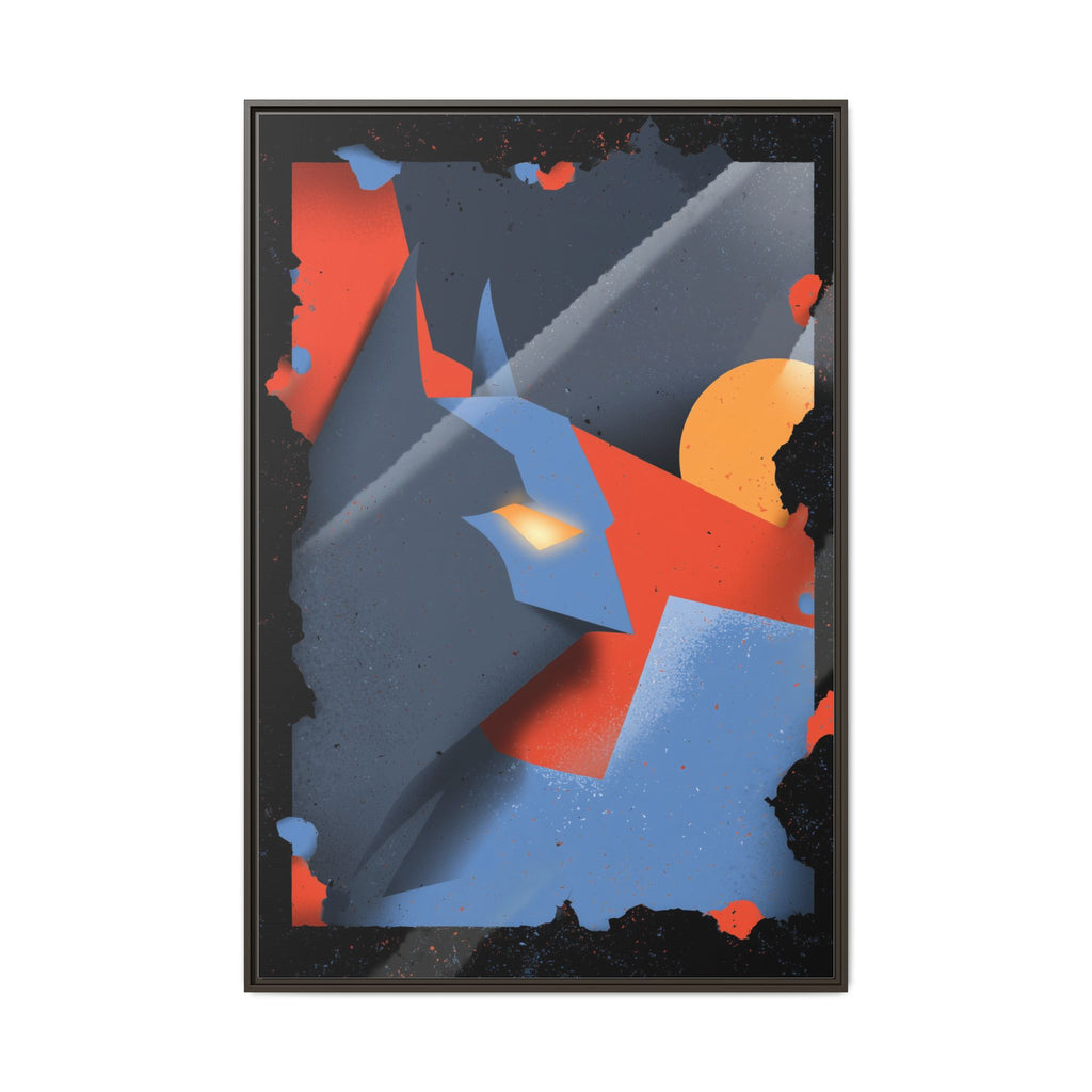 Geometric Gotham: Digital Abstract Geometry, Intersecting Shapes, Modern Pixel Art   |   Custom Orders Accepted