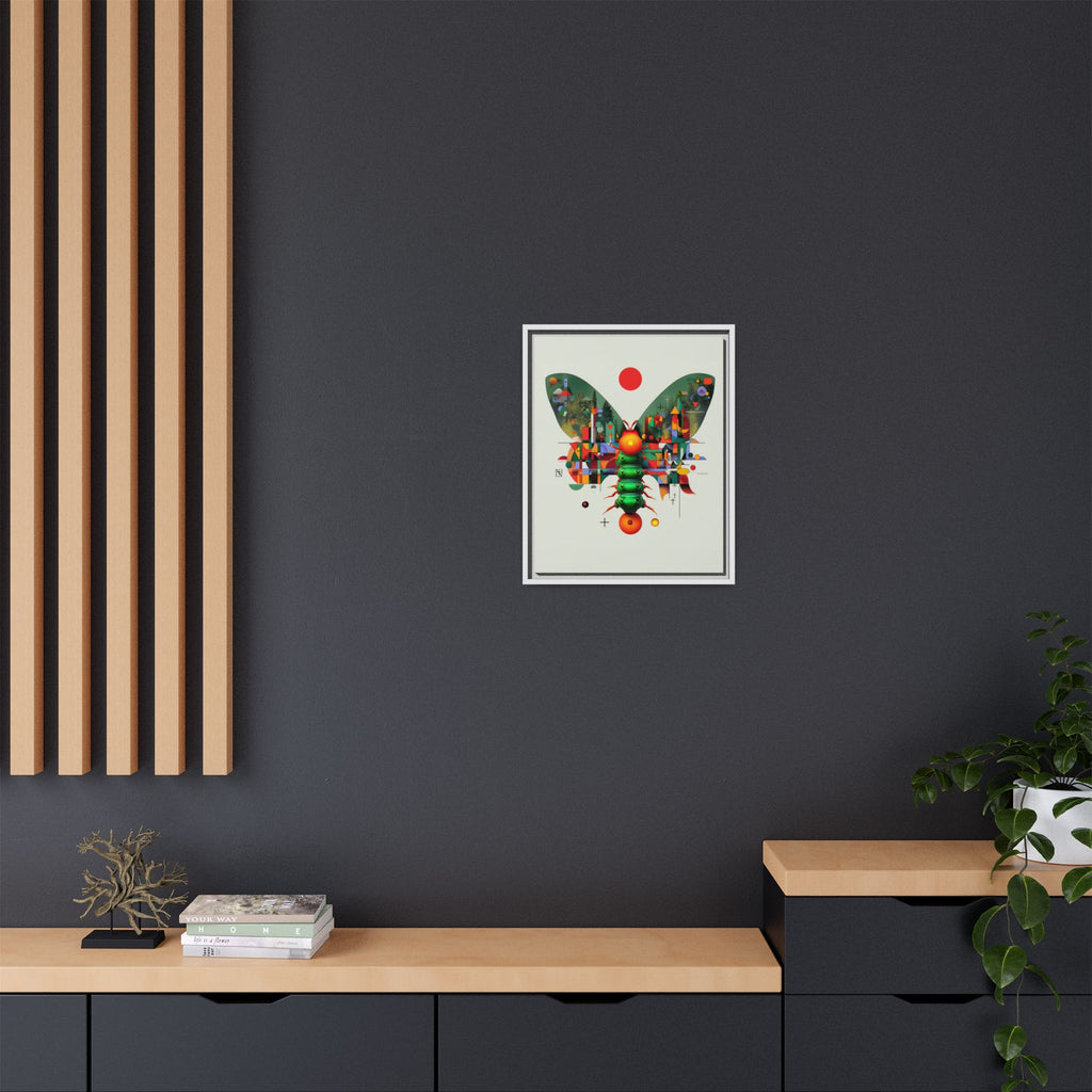 Metamorphic Geometry: Digital Butterfly Architecture, Cubist Nature Transformation   |    Custom Orders Available