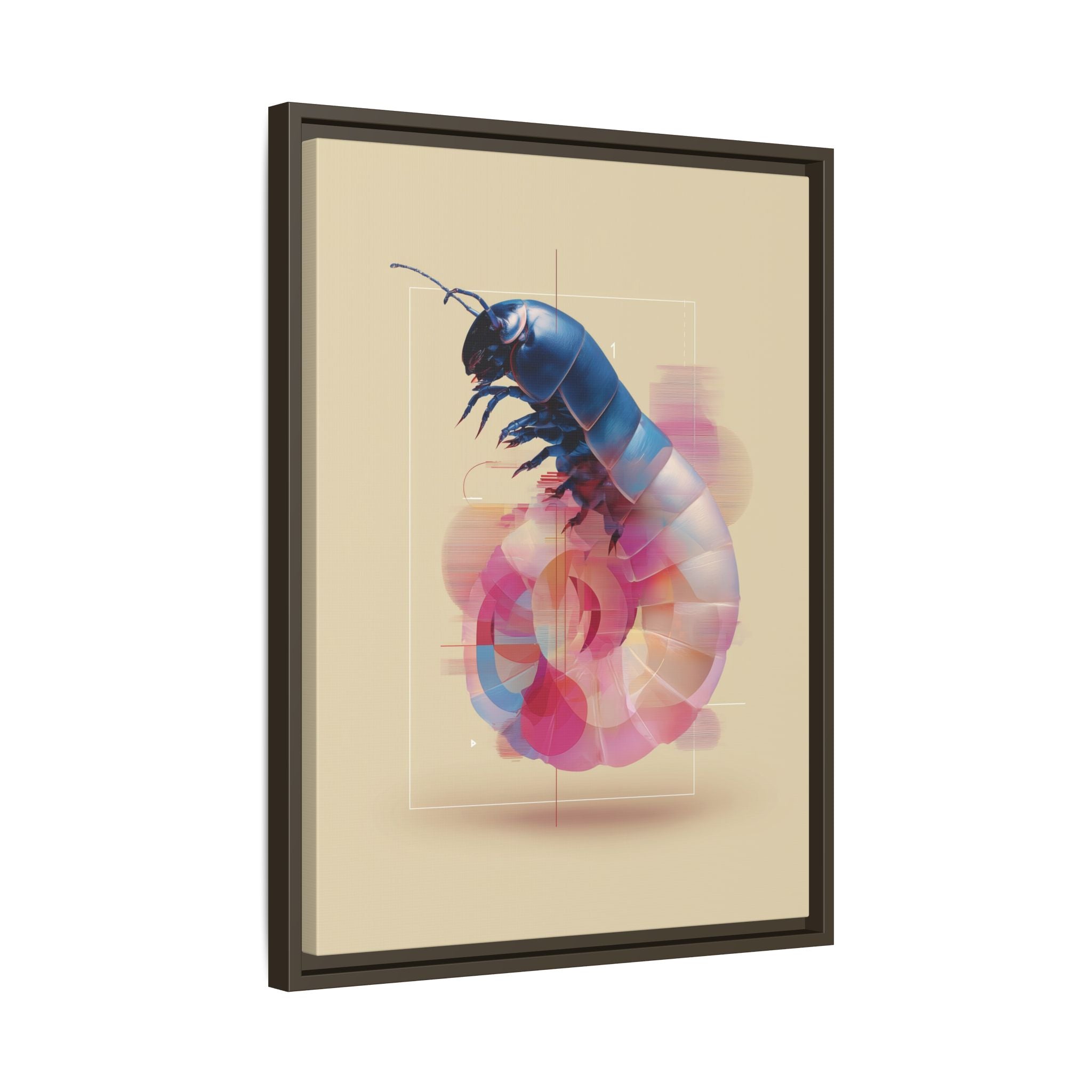 Exoskeleton Cipher: Digital Insect Rendering, Geometric Glitch Art   |    Custom Orders Available