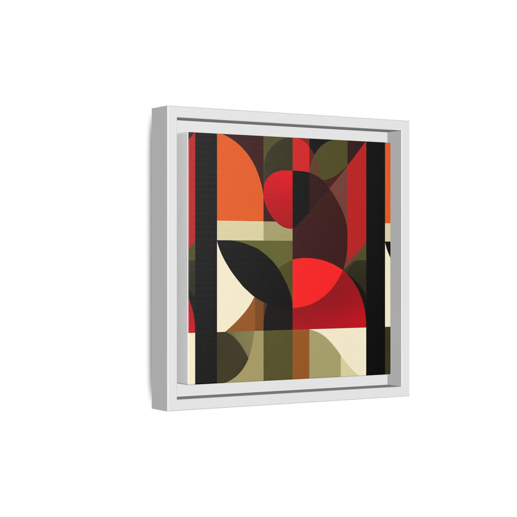 Geometric Fusion: Modern Abstract Composition, Cubist Color Blocks, Architectural Form Harmony   |   Custom Orders Accepted