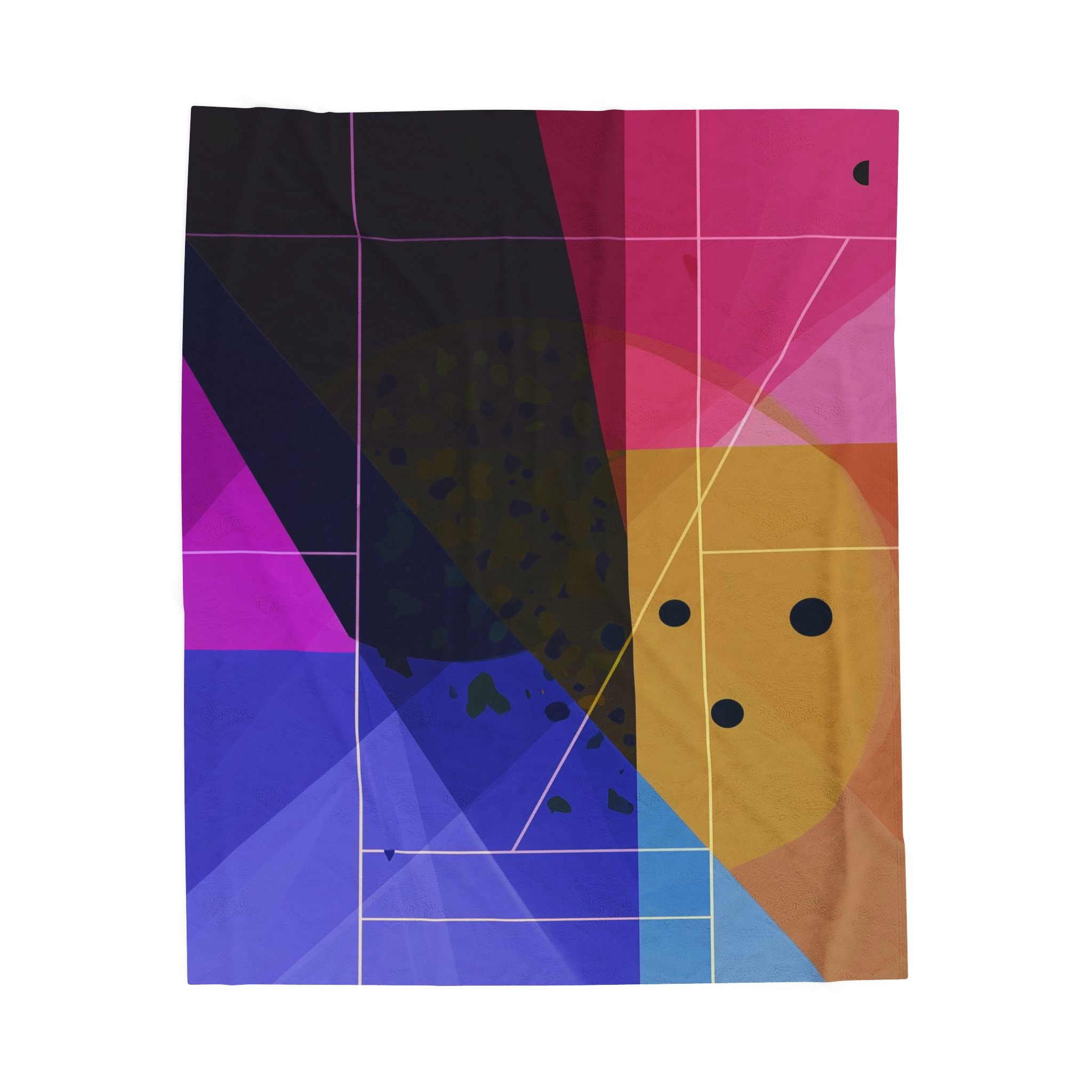 Geometric Harmonic: Abstract Architectural Composition, Vibrant Color Grid Exploration   |    Custom Orders Available