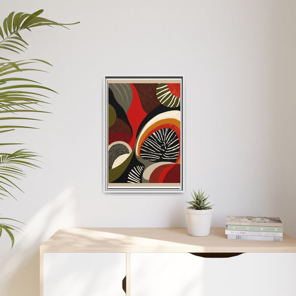 Geometric Rhythm: Abstract Composition, Mid-Century Modern Art, Radial Design Inspiration   |   Custom Orders Accepted