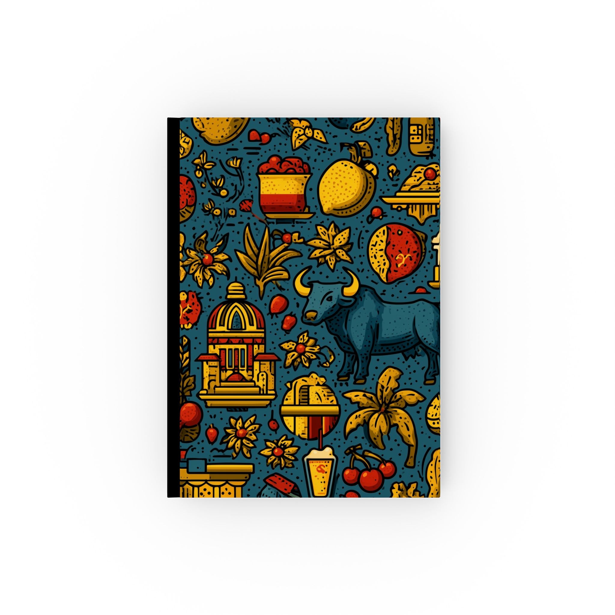 Urban Menagerie: Geometric Fusion of Color and Form, Stylized Graphic Illustration, Bold Pattern Design | Custom Orders Accepted