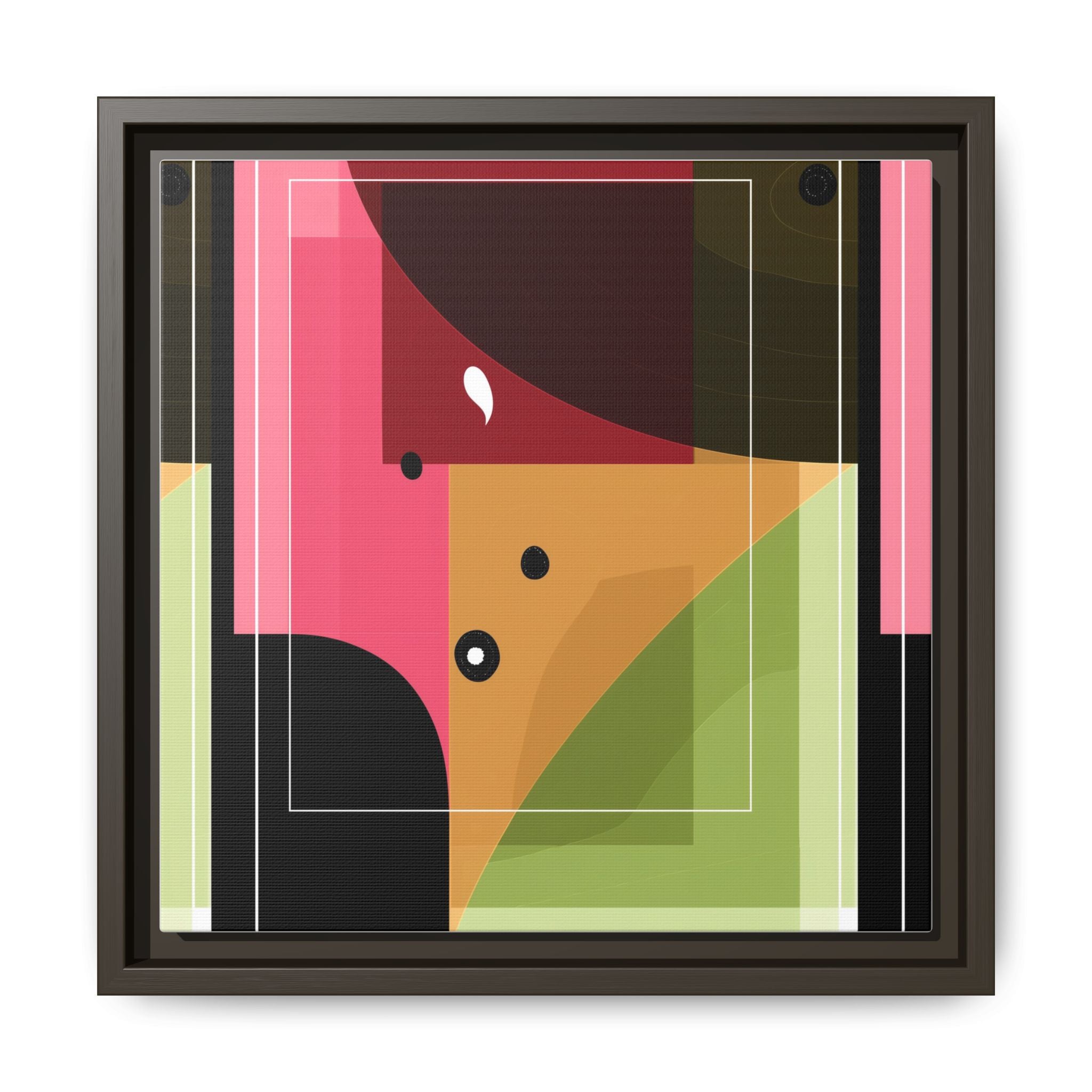 Geometric Convergence: Abstract Modernist Composition, Constructivist Color Blocking, Layered Geometric Design   |   Custom Orders Accepted