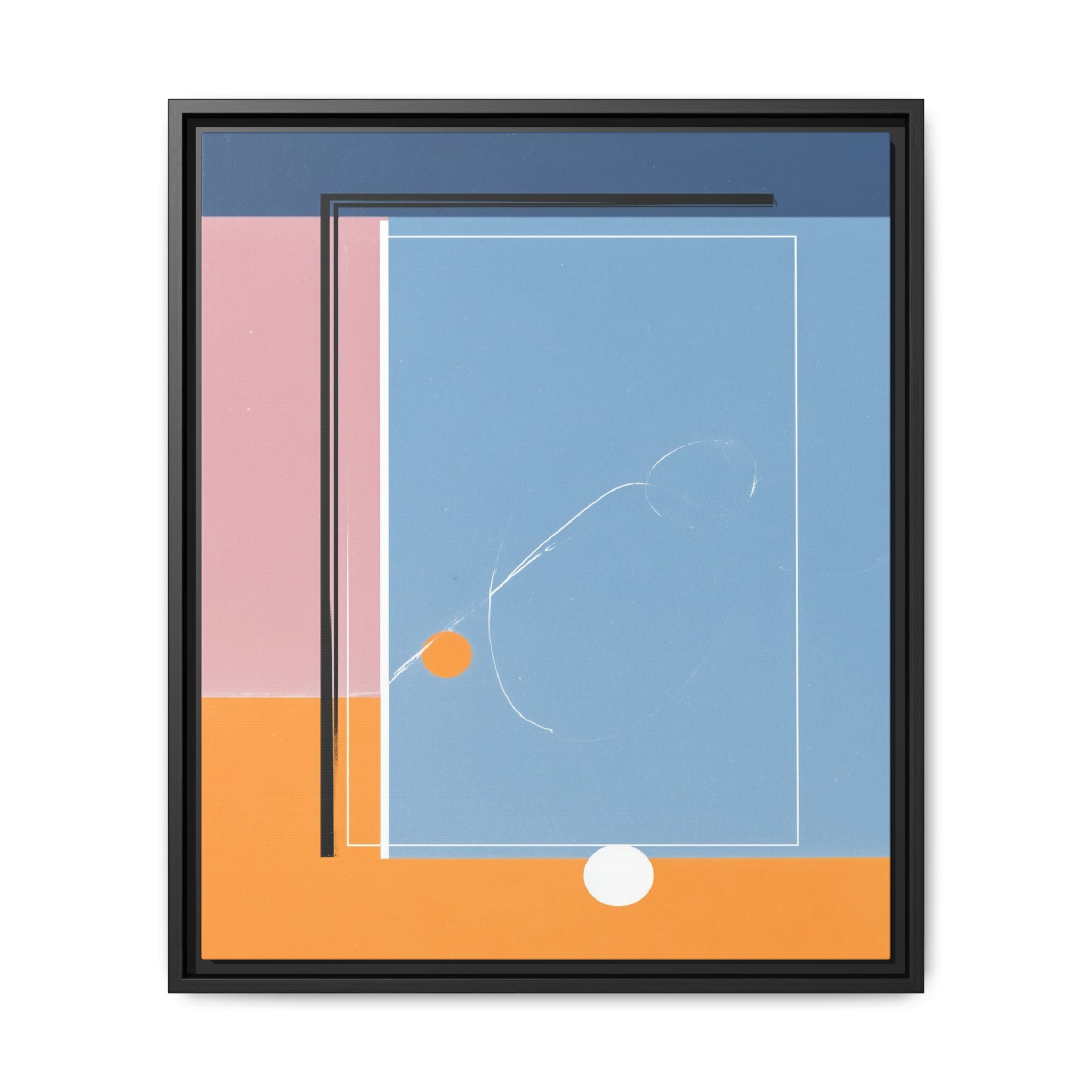 Geometric Layered Abstraction: Modernist Color Planes, Constructivist Design, Minimalist Composition   |   Custom Orders Accepted