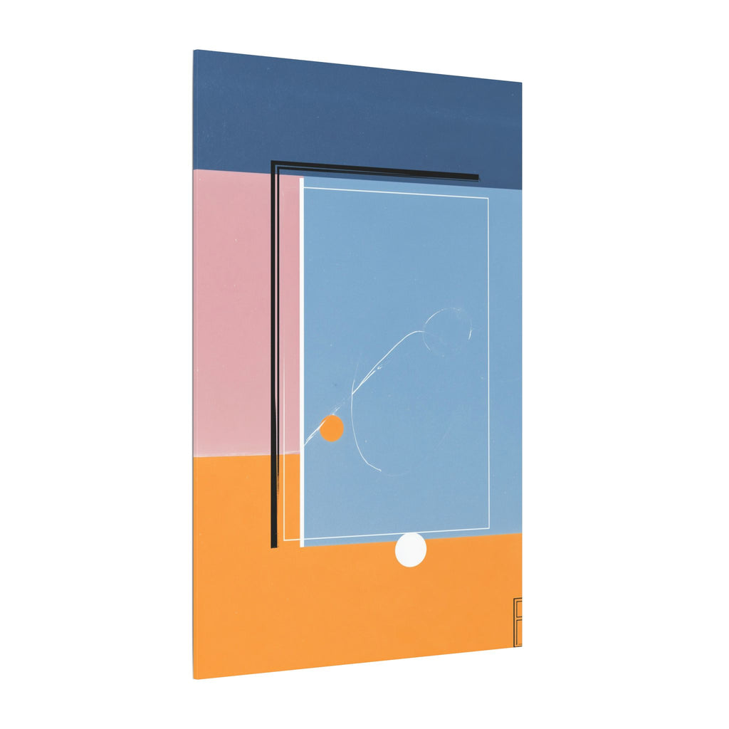 Geometric Harmony: Abstract Minimalist Composition, Modernist Color Fields, Constructivist Design Principles   |   Custom Orders Accepted